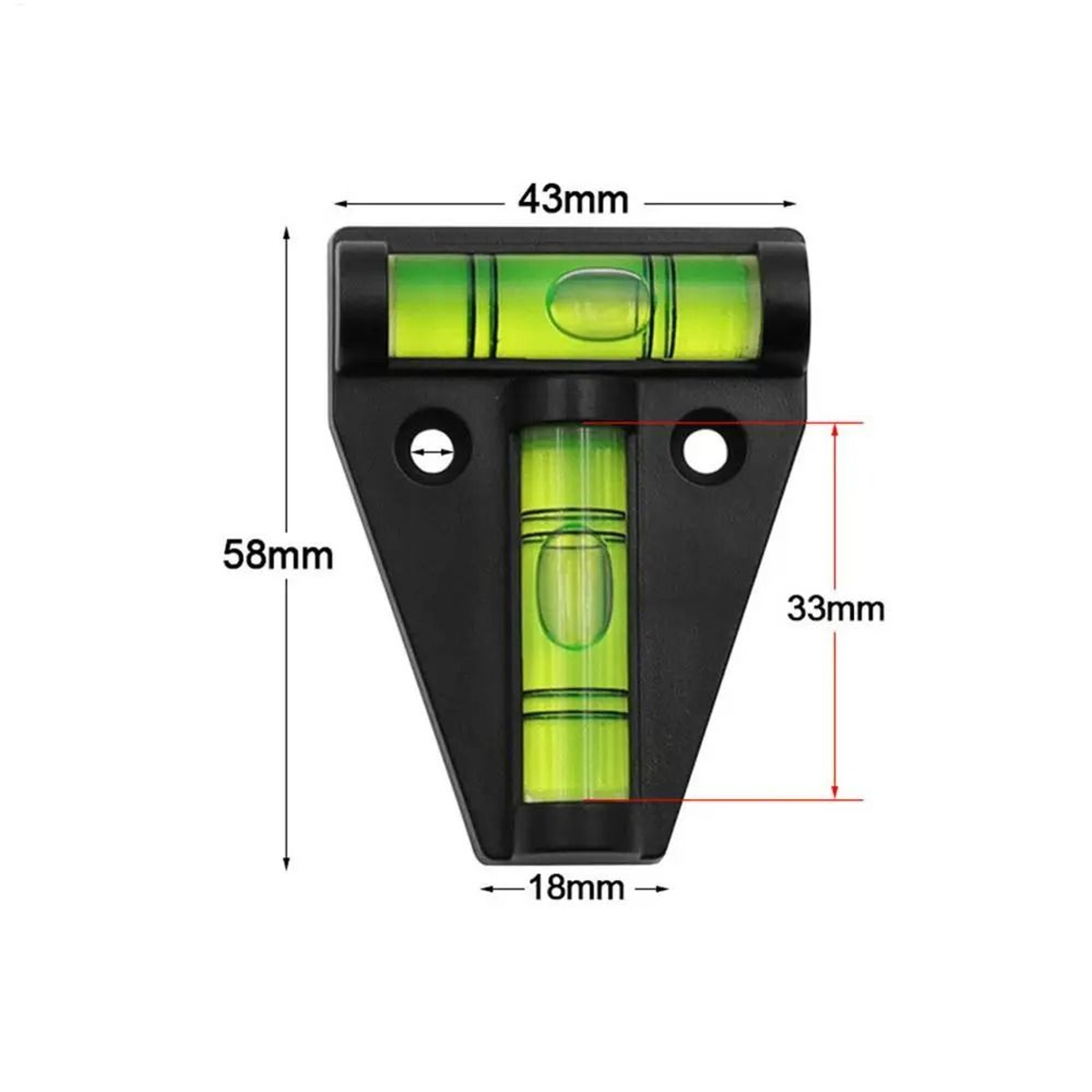 Portable TType Bubble Spirit Level 7