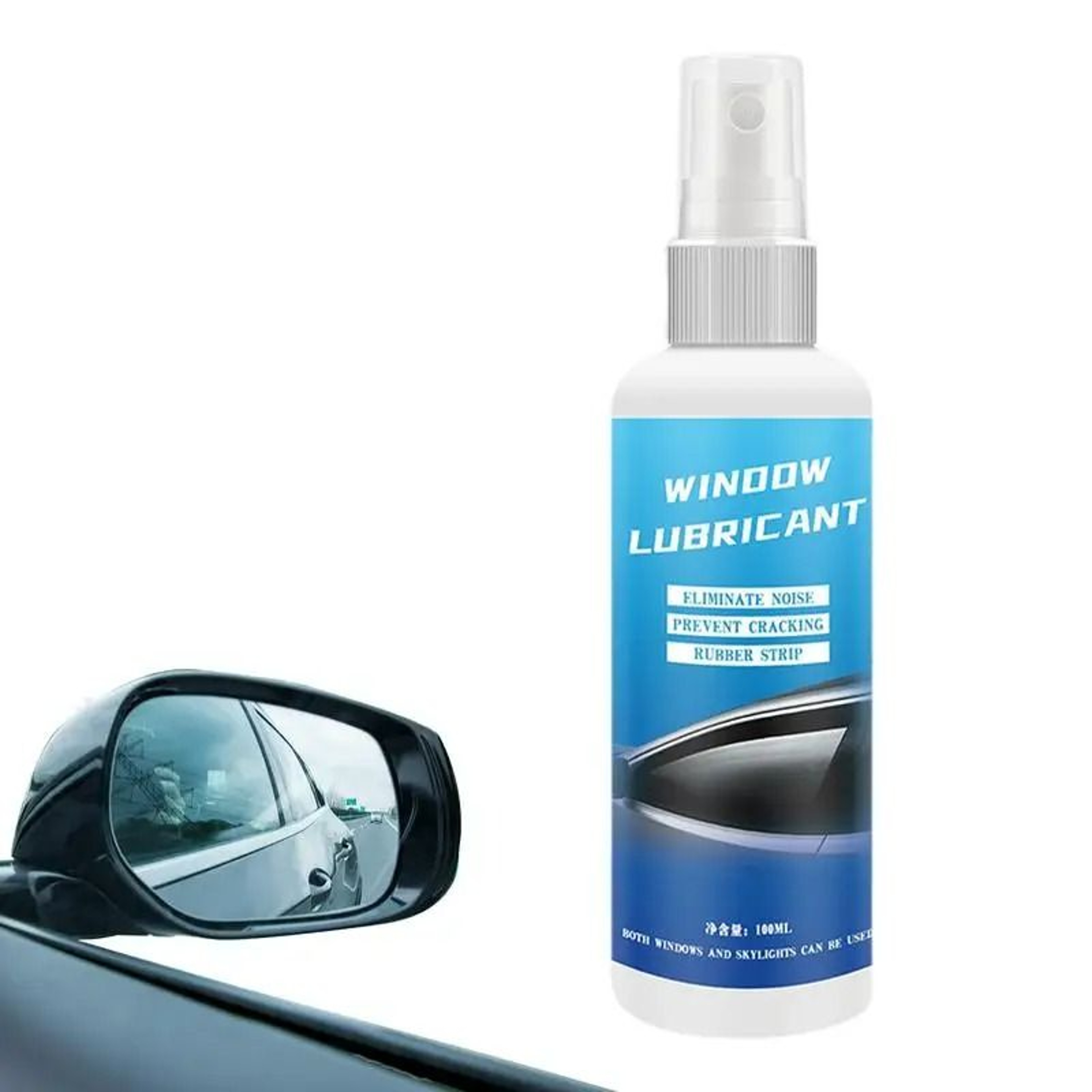 Car Weatherstrip Silicone Lubricant Spray 0