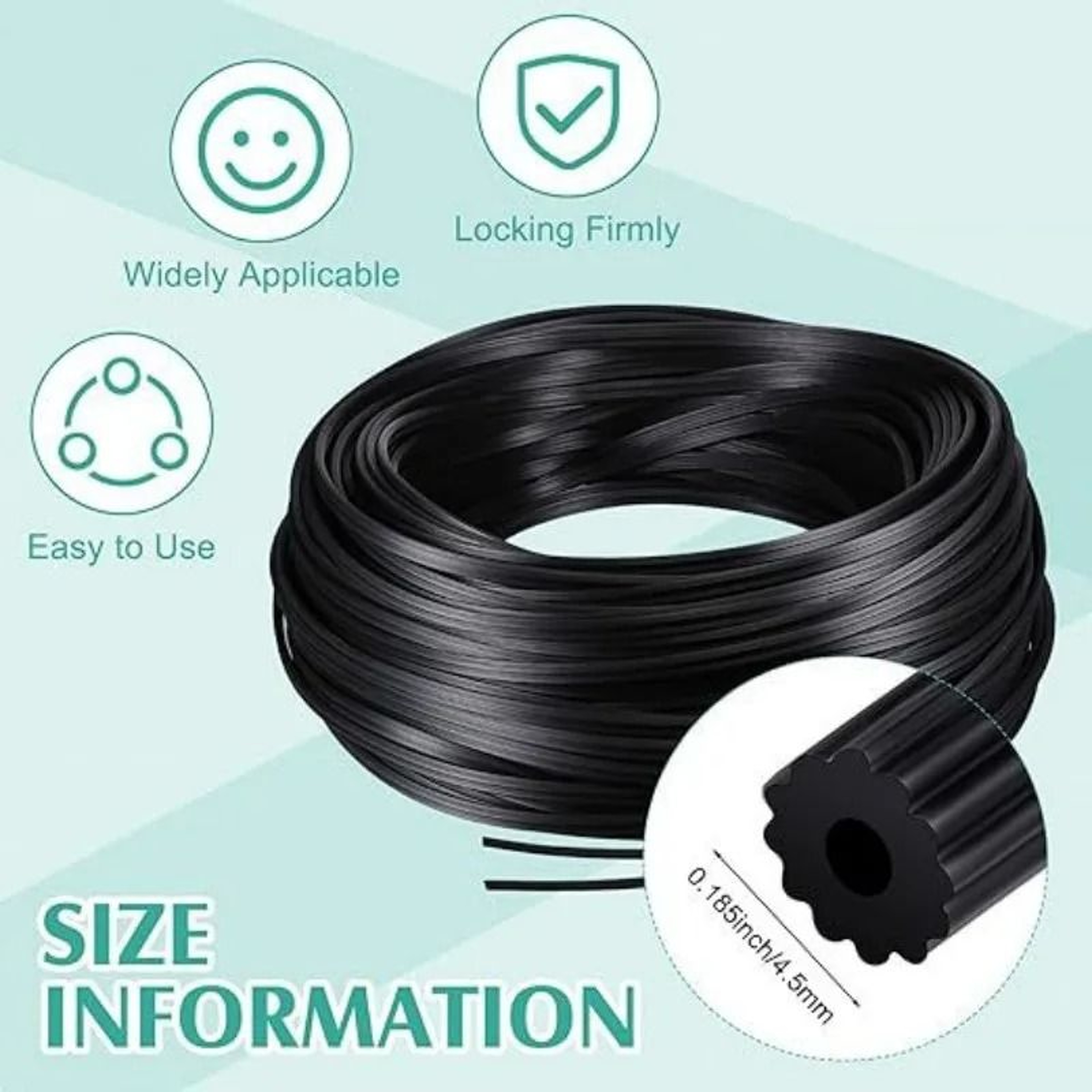 Silicone Rubber Screen Window Sealing Strip 2