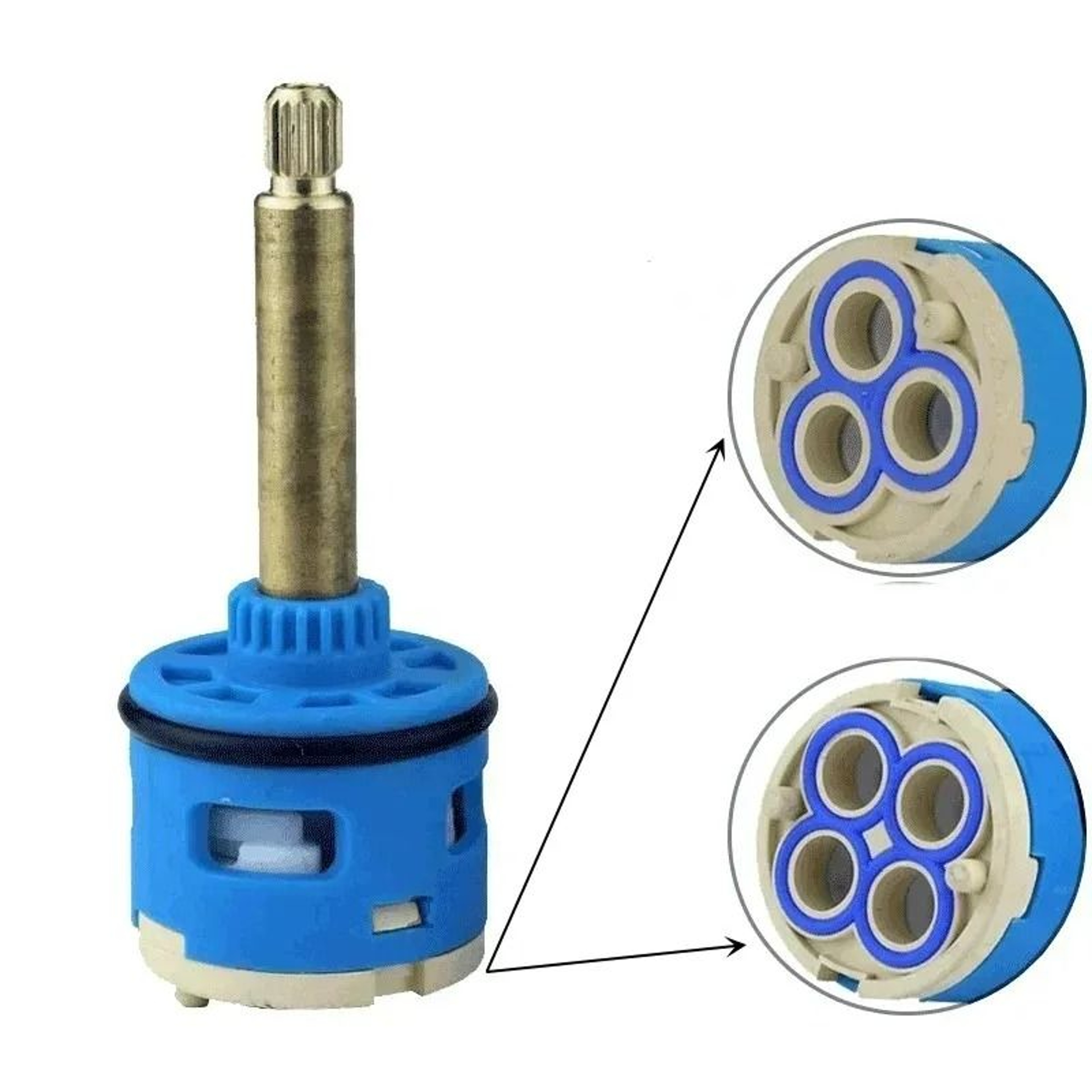 Universal Ceramic Valve Cartridge Replacement 2