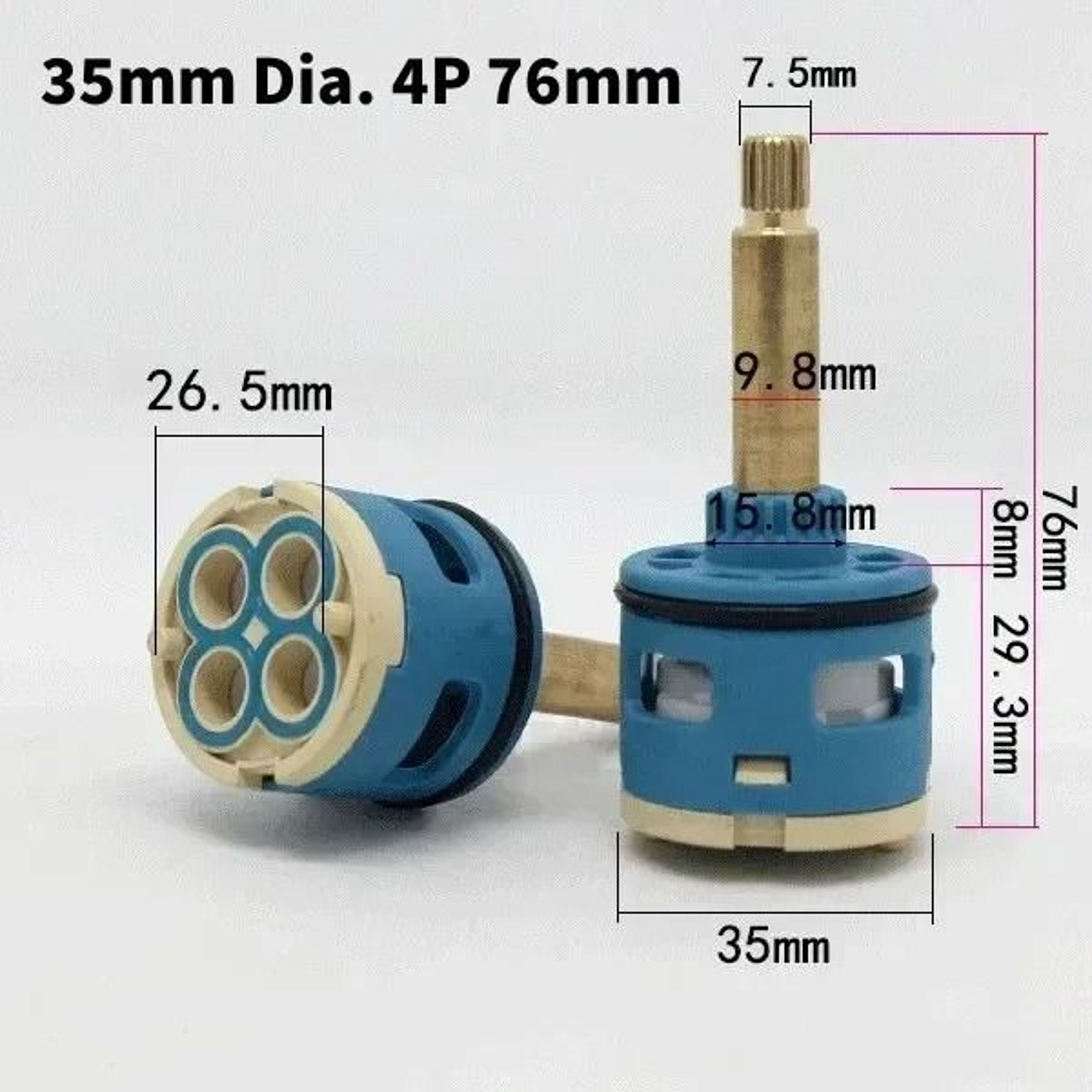 Universal Ceramic Valve Cartridge Replacement 10