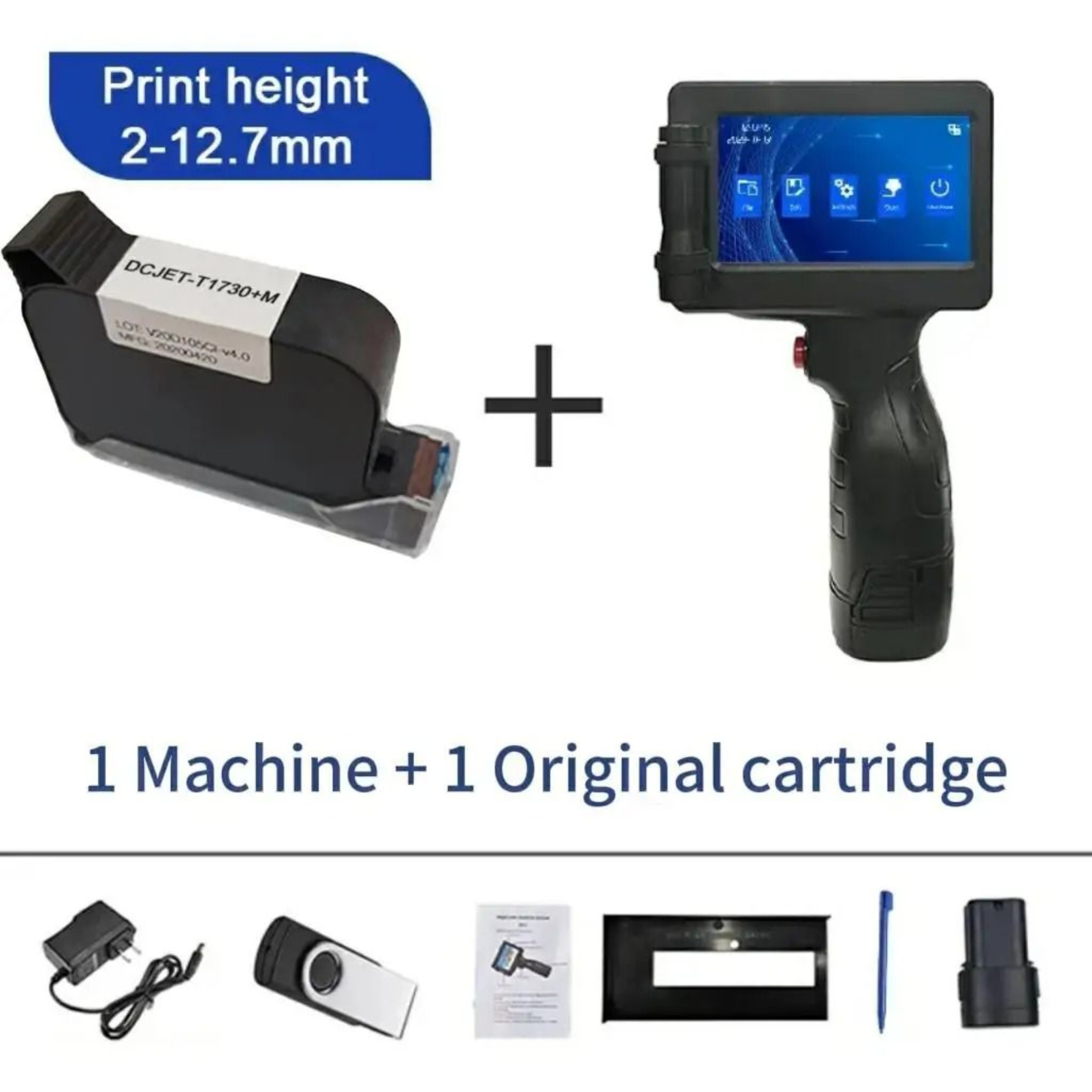 MultiLanguage Handheld Industrial Inkjet Coder 10