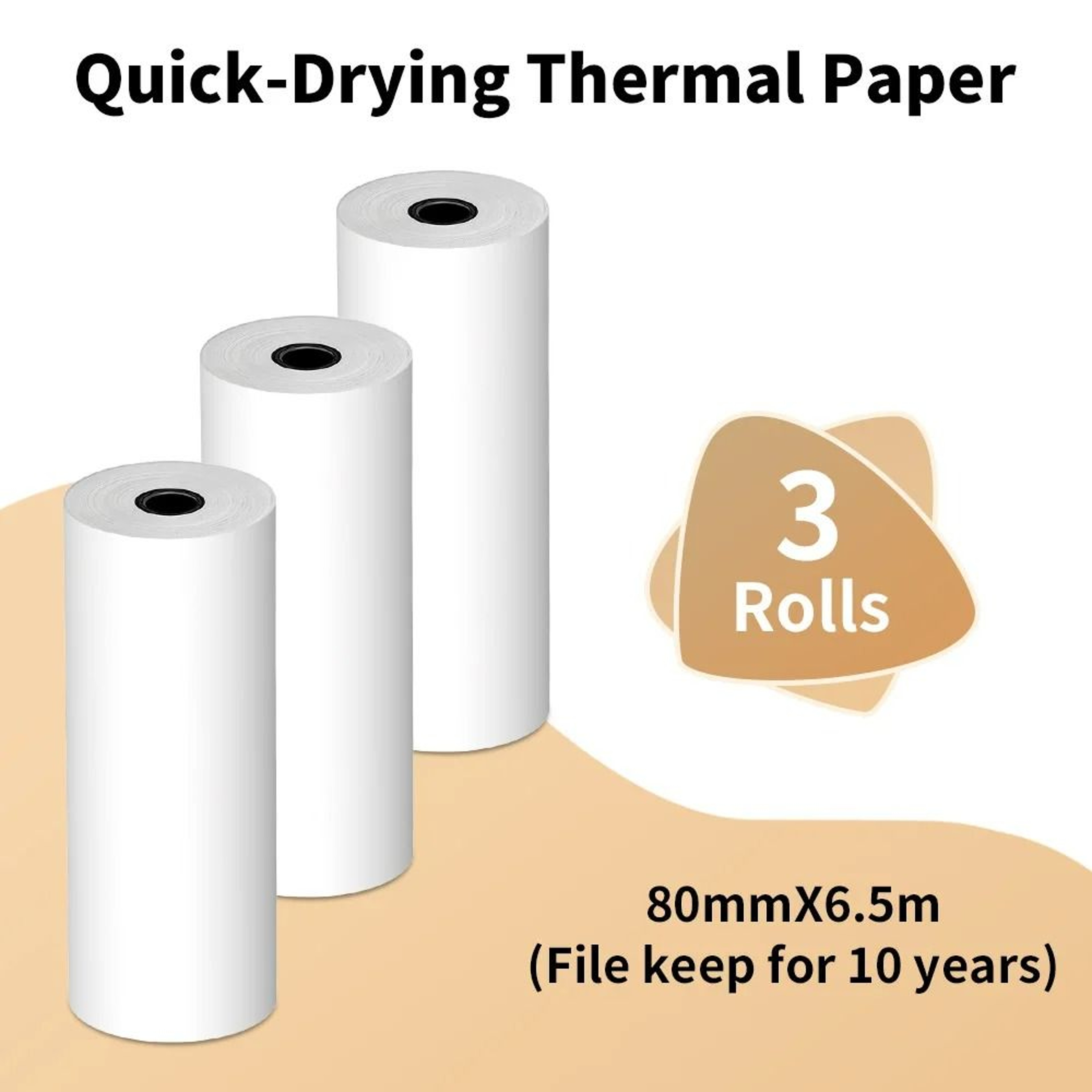 QuickDrying A4 Thermal Paper Rolls 8