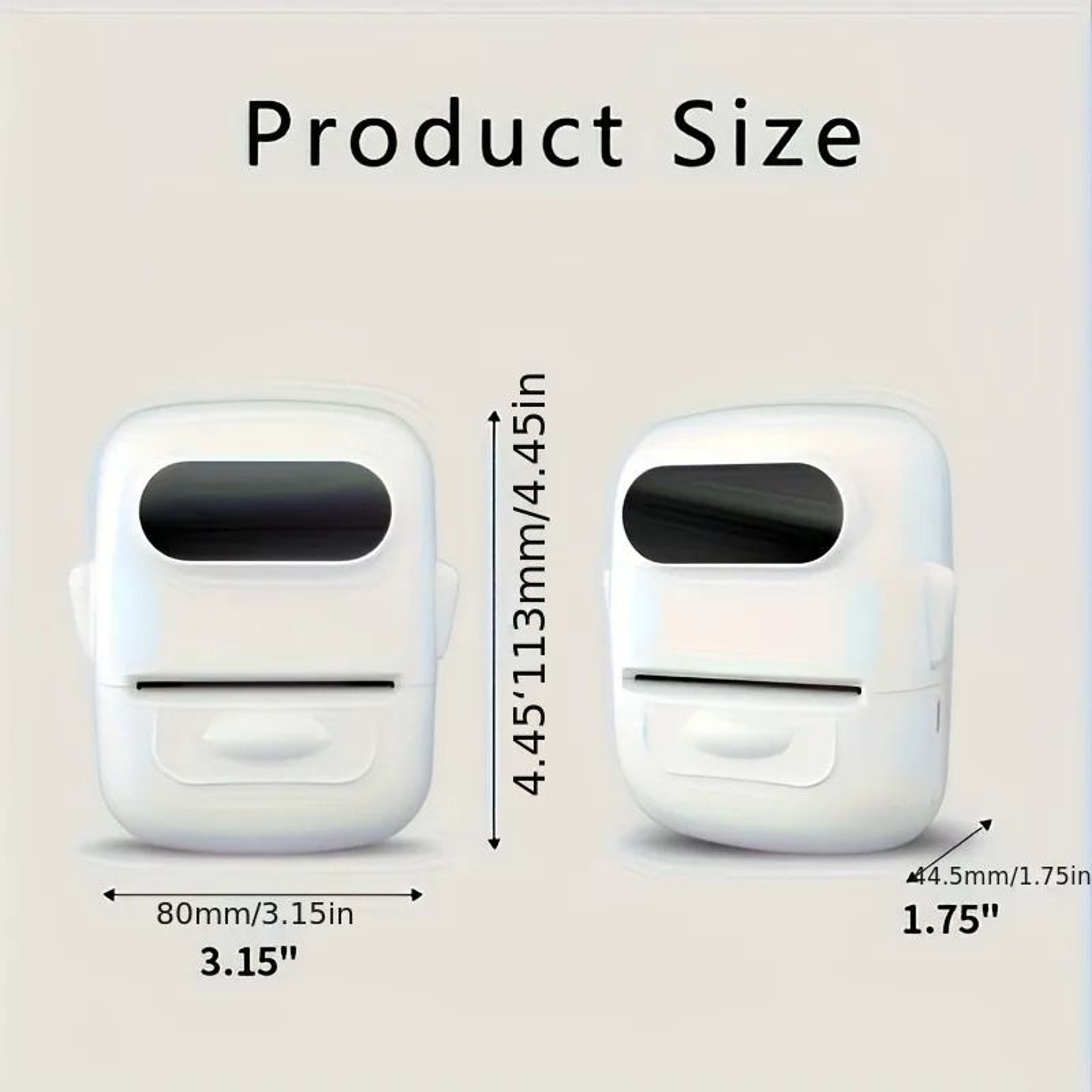 Wireless 2Inch Commercial Thermal Label Printer 1