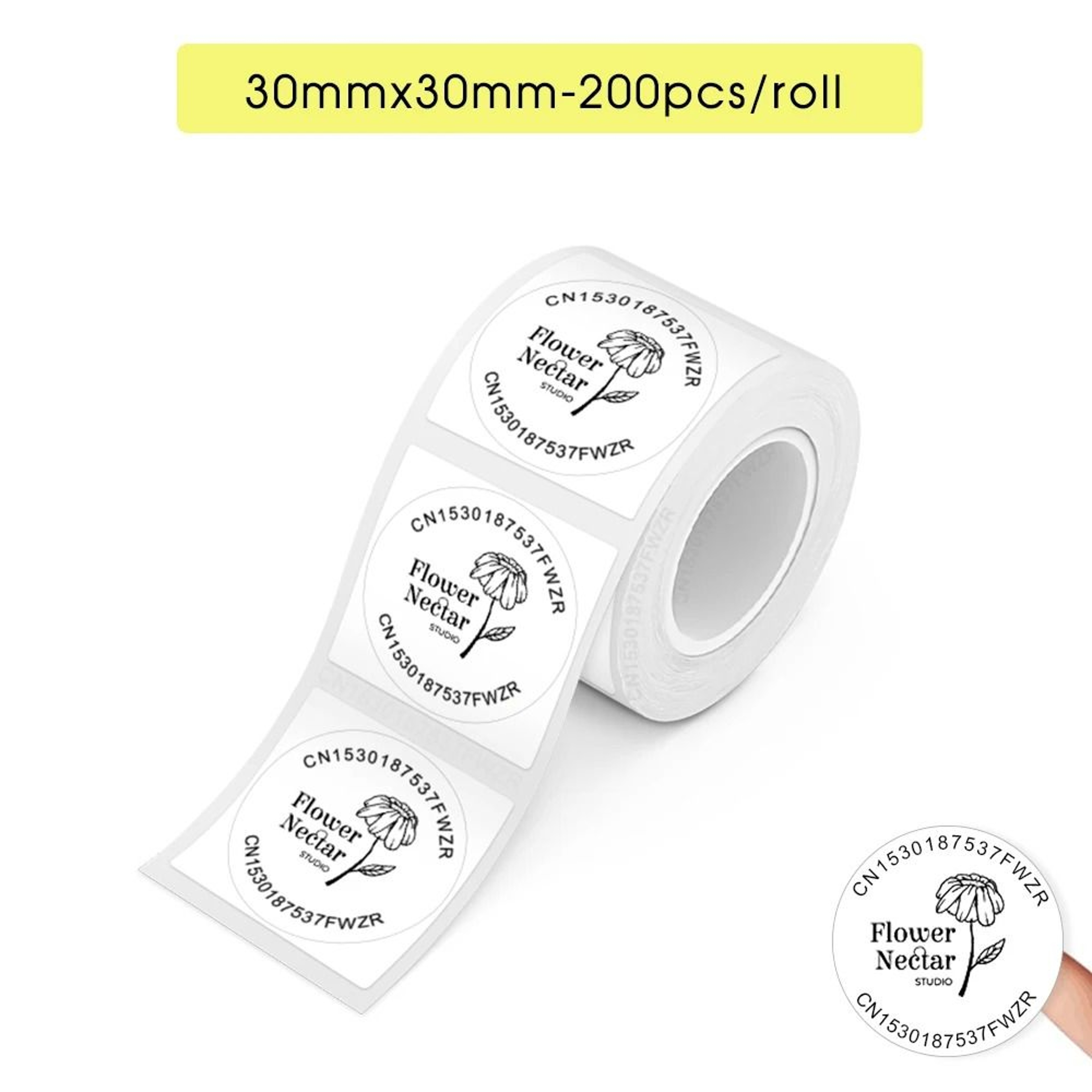 Elite Portable Mini Wireless Thermal Label Printer 7
