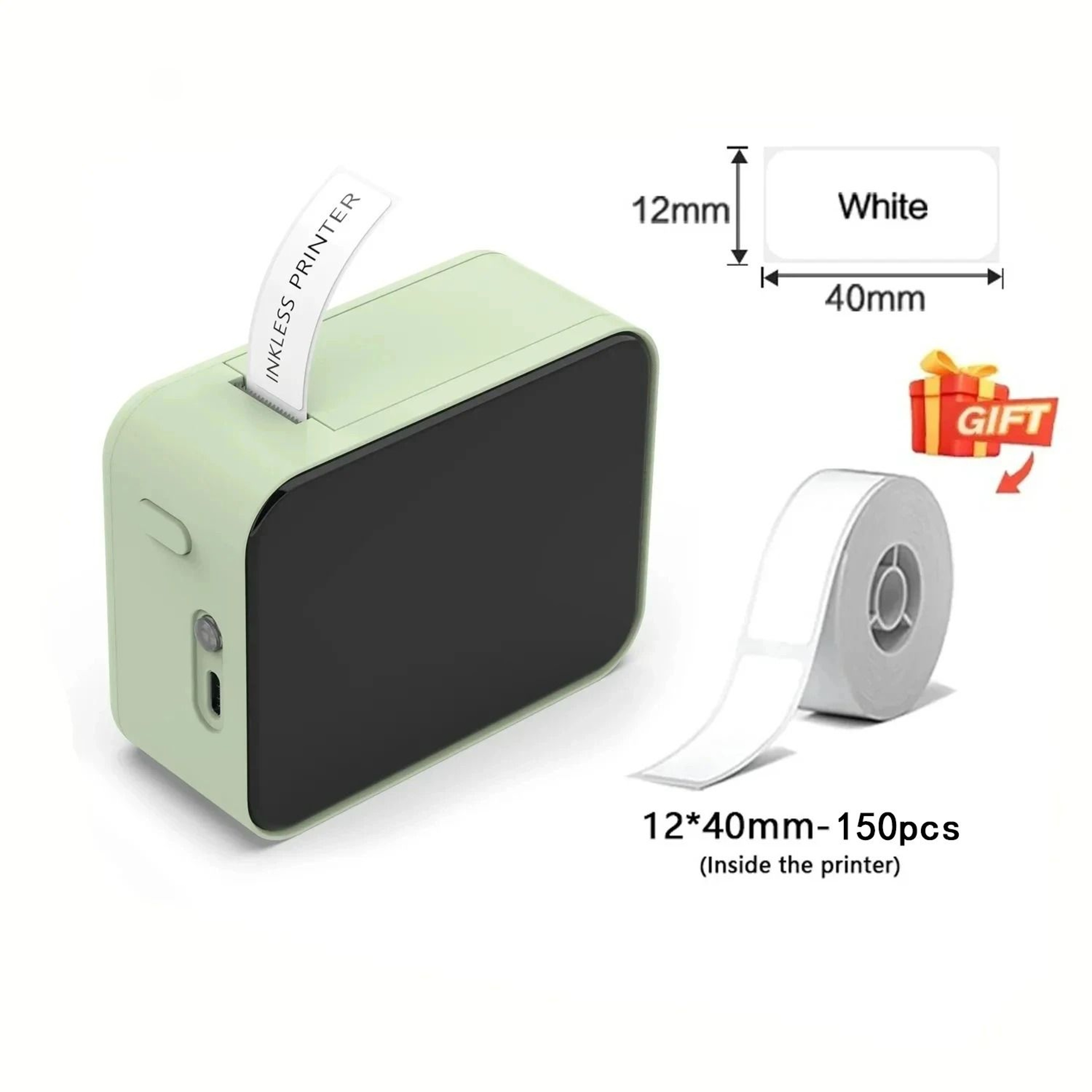 Wireless Portable Mini Thermal Label Tag Maker For Home  Office 5