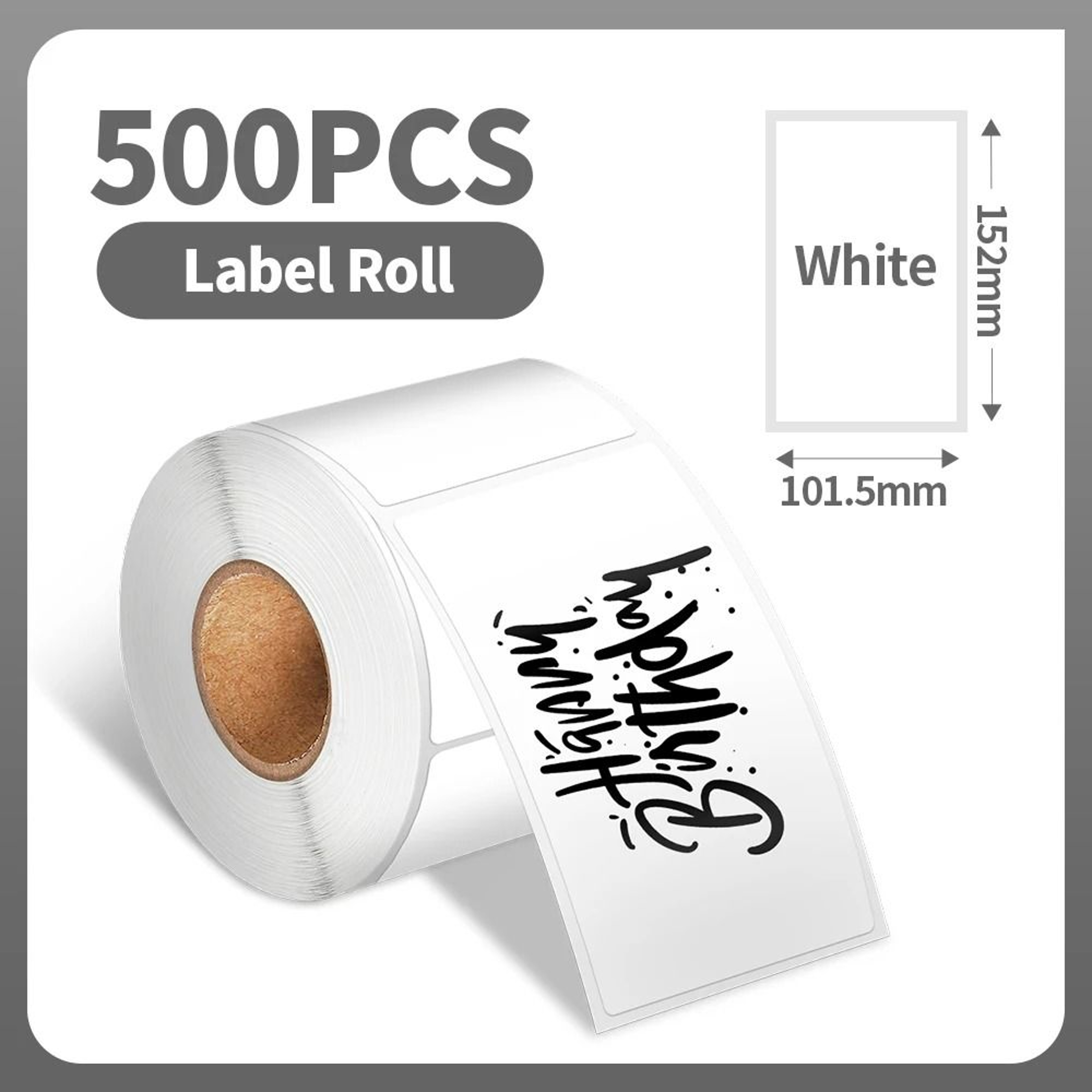 A6 Direct Thermal 4x6 FanFold  Roll Shipping Labels 500 Pack 12