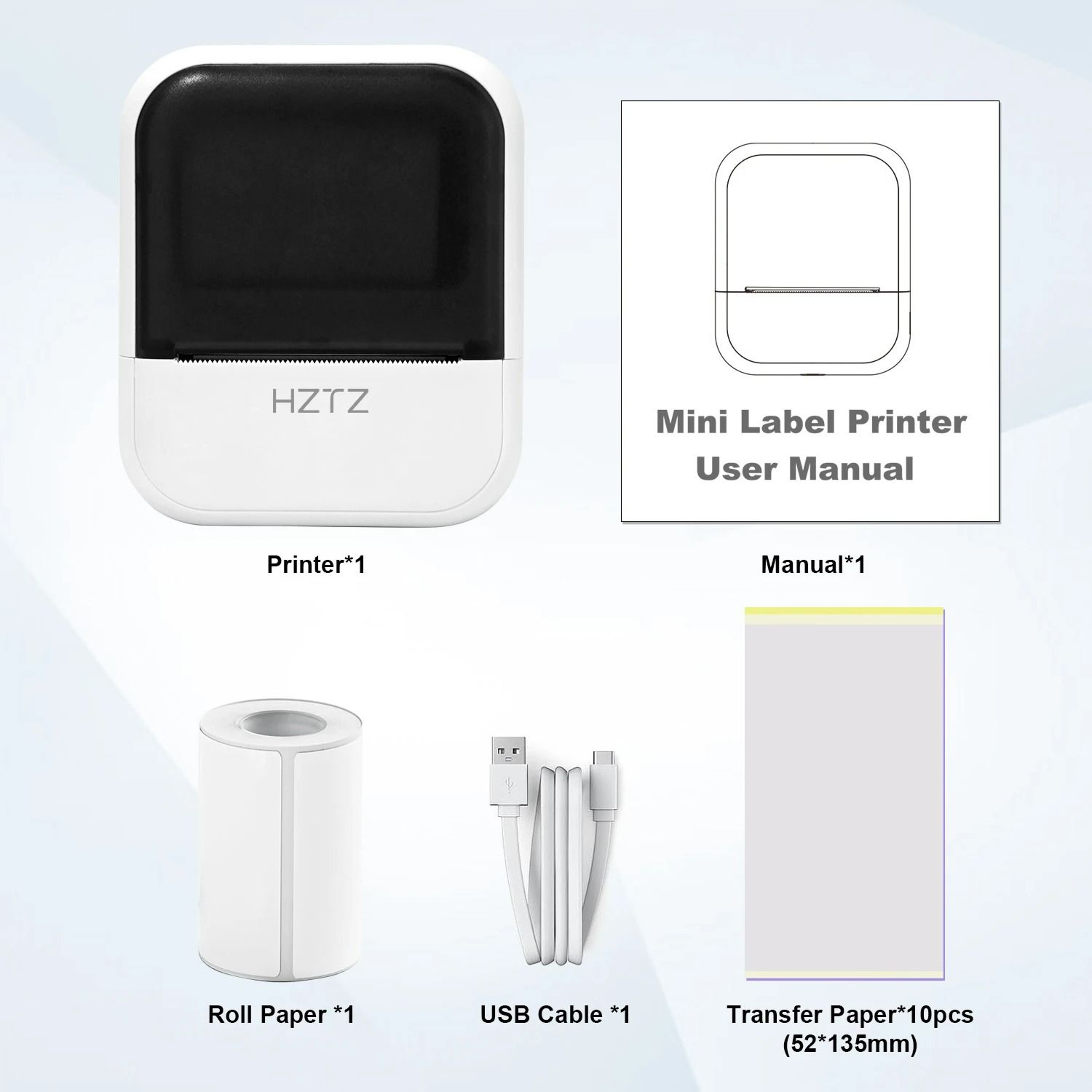 Wireless Mini Portable Thermal Tattoo  Label Printer 6