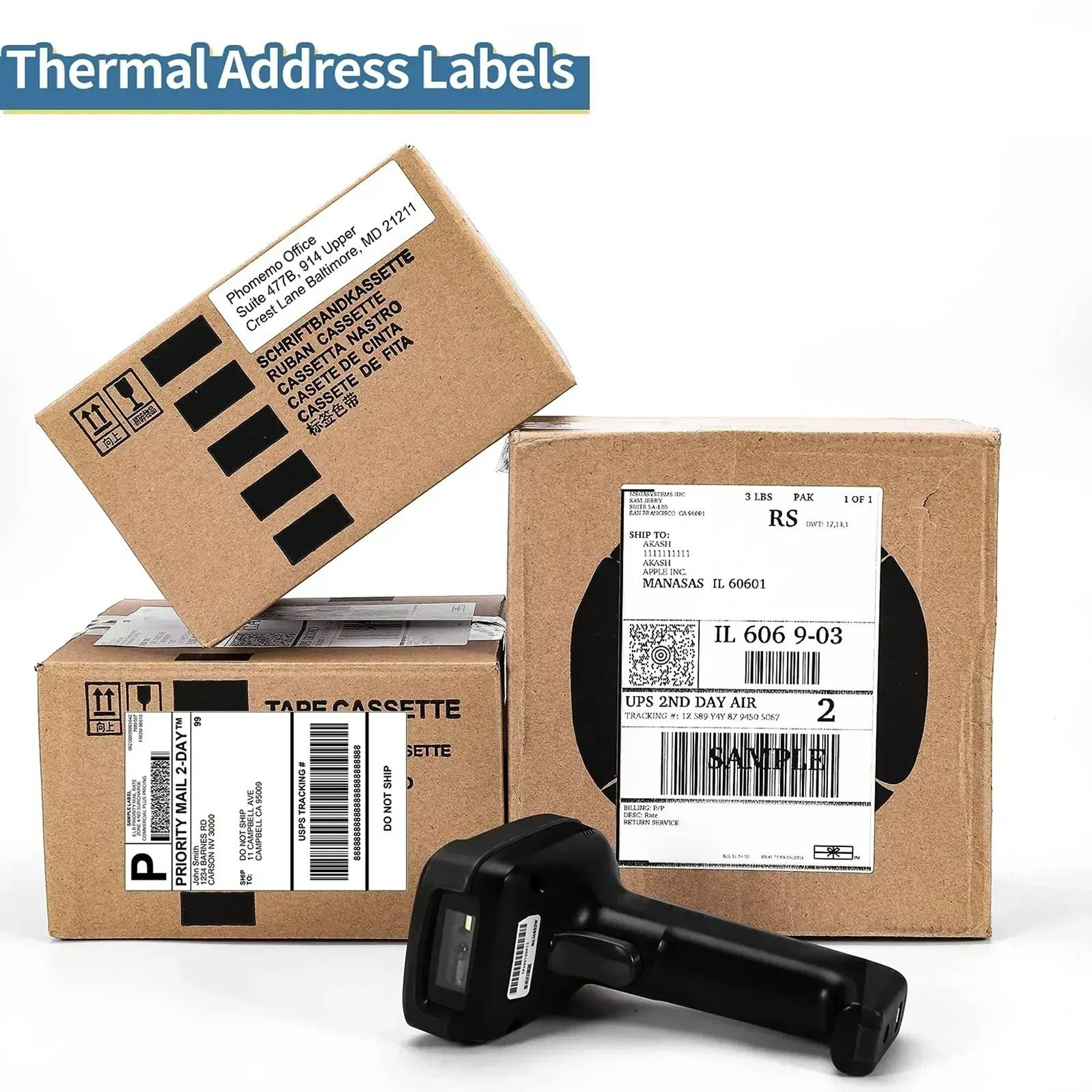 4 In X 6 In Direct Thermal Shipping Labels 500 Labels 2