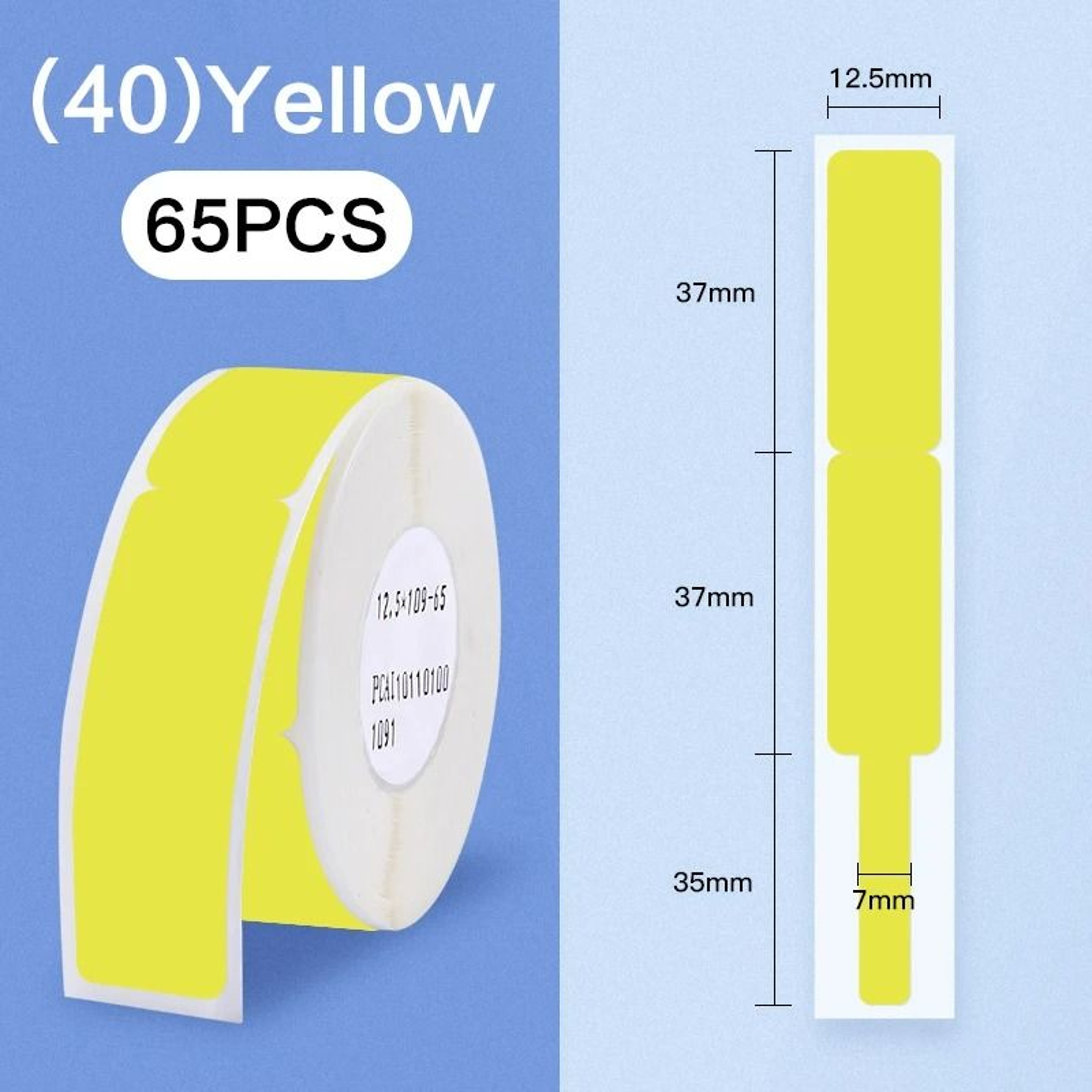 SelfAdhesive Waterproof Cable Label Rolls 7