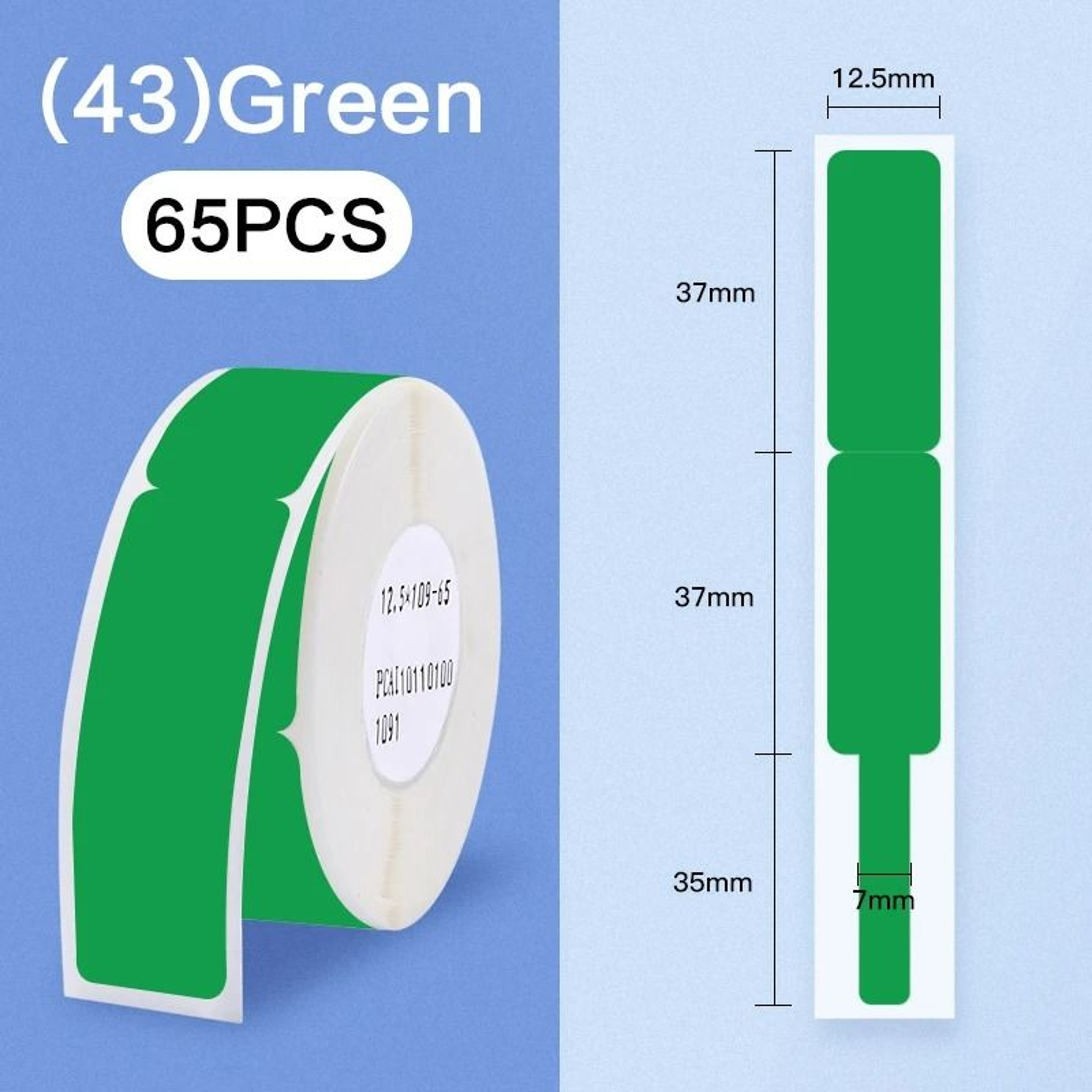 SelfAdhesive Waterproof Cable Label Rolls 9