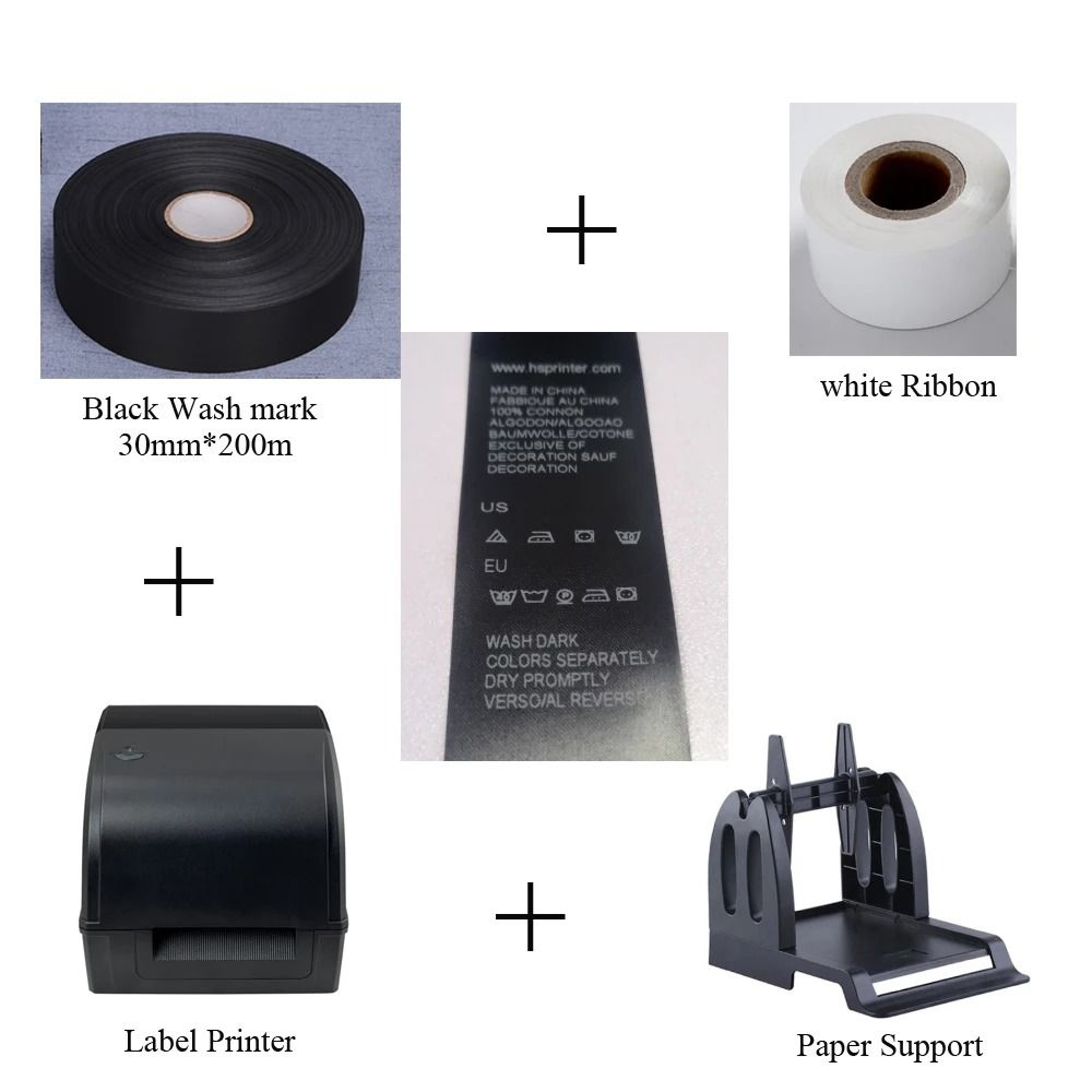 4 In Desktop Thermal Transfer Label Printer 6