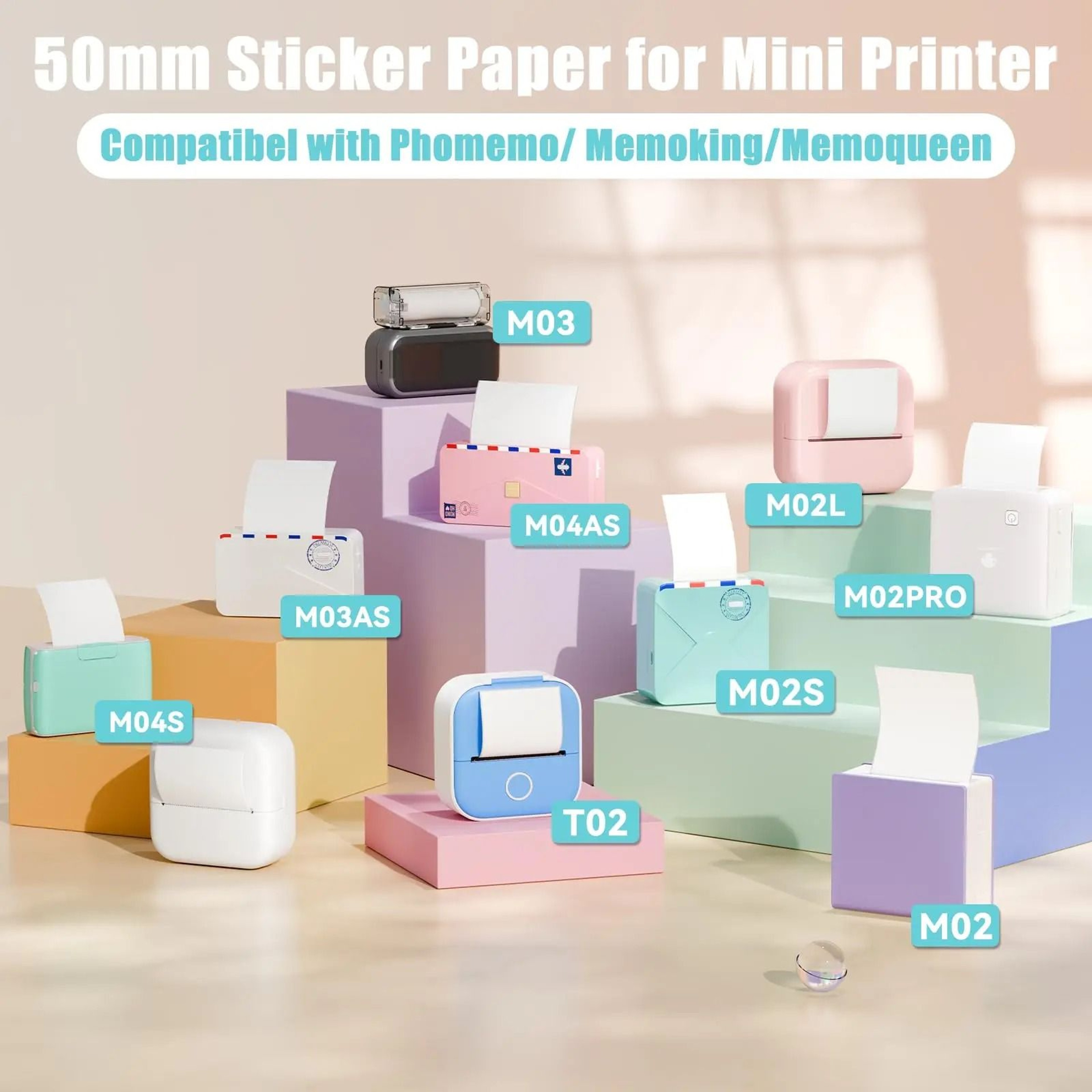 LongPreservation Direct Thermal Paper Rolls 50 Mm  53 Mm 5