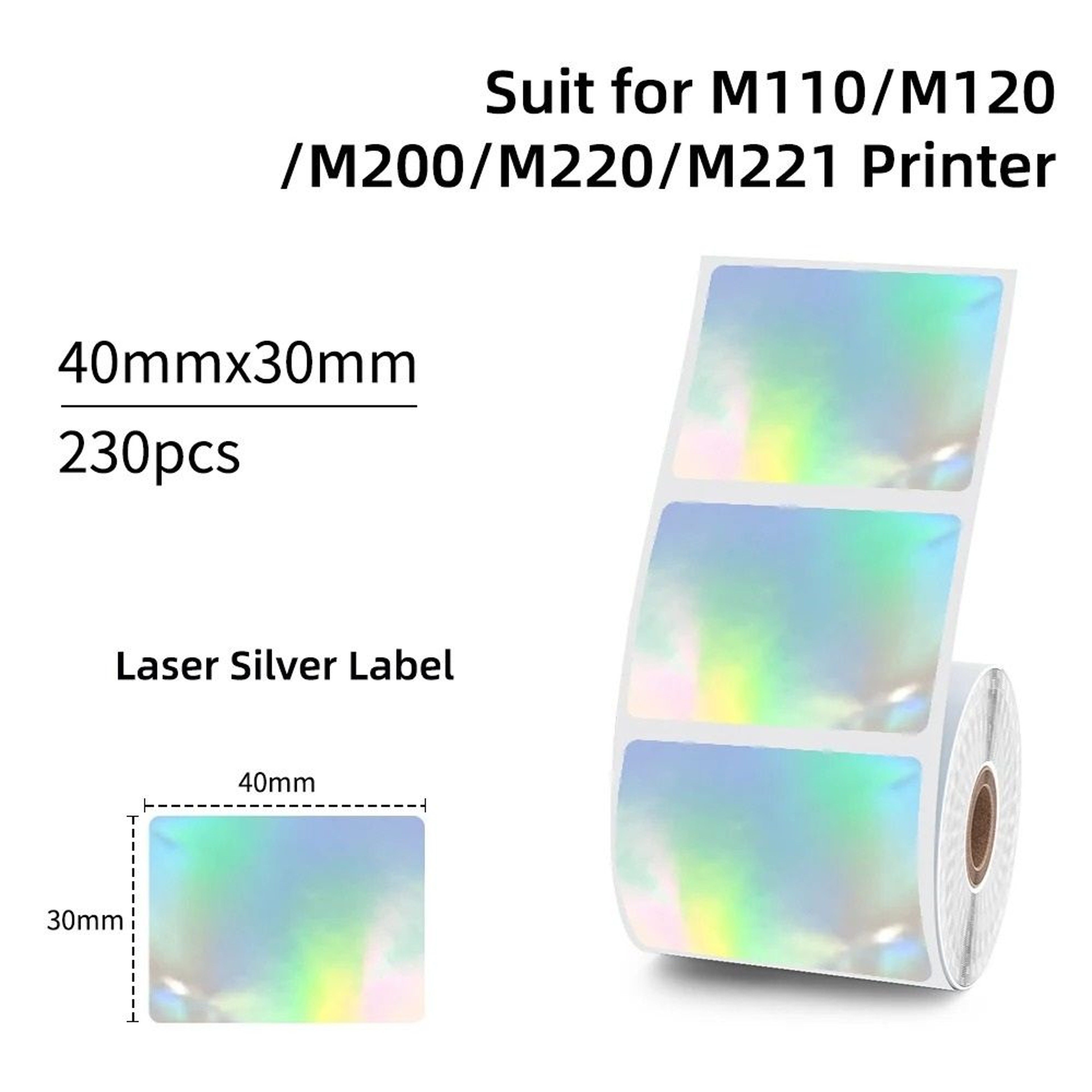 Portable Wireless Bluetooth Thermal Label Printer Set 14