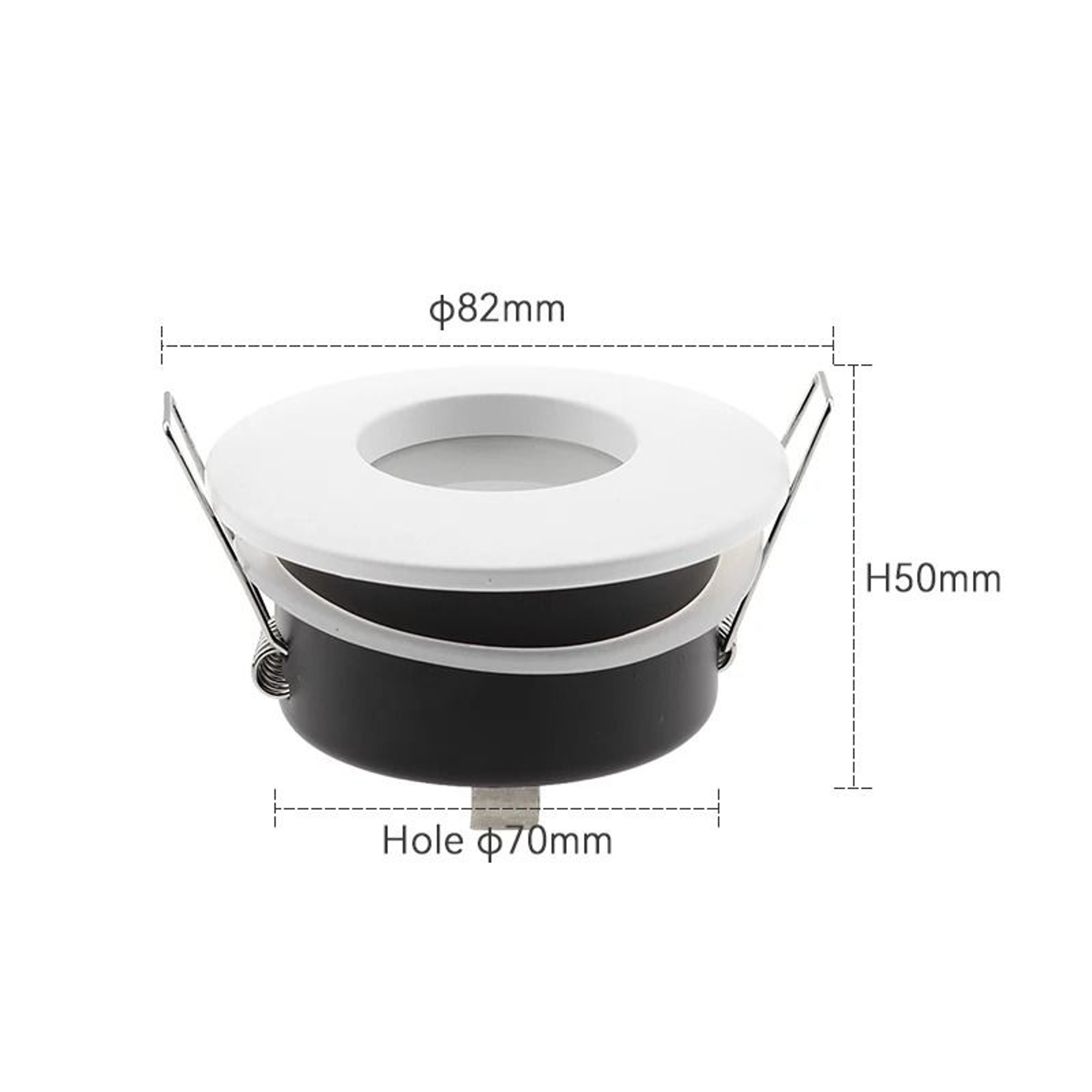 IP65 Waterproof LED Recessed Downlight Spotlight Fixture 7