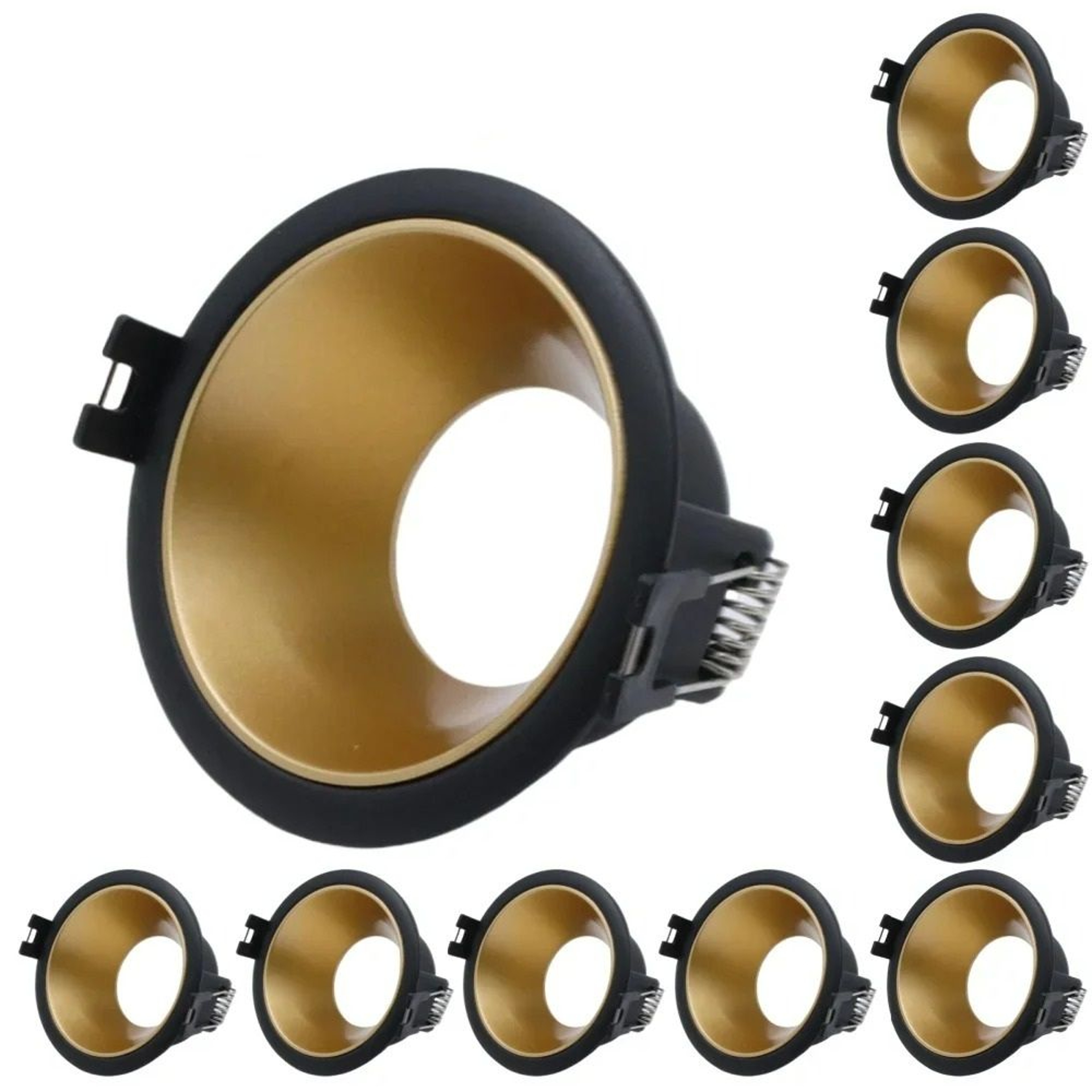 Recessed LED Downlight Trim Ring Housing 10Pack 0