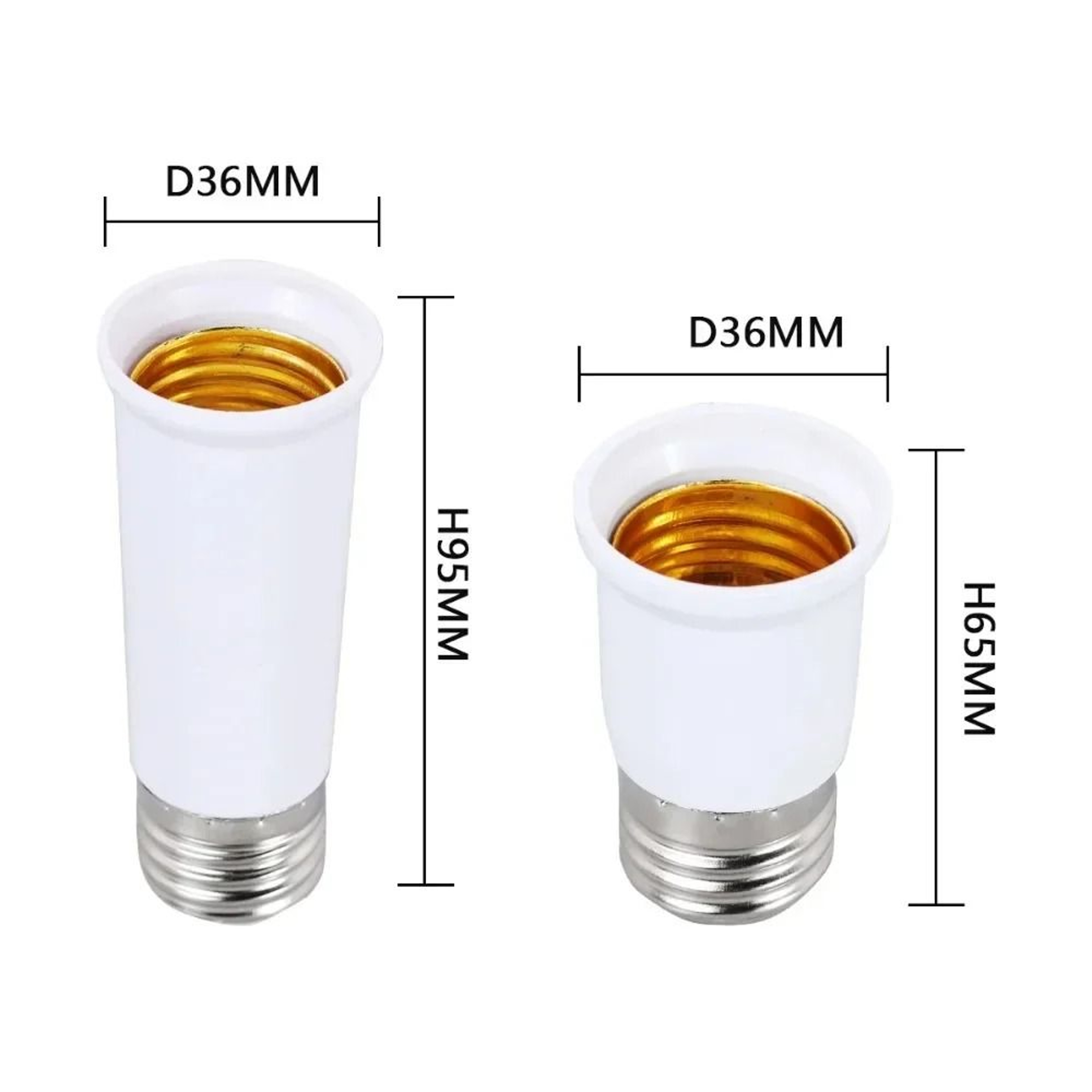 Light Bulb Socket Extender Adapter 5
