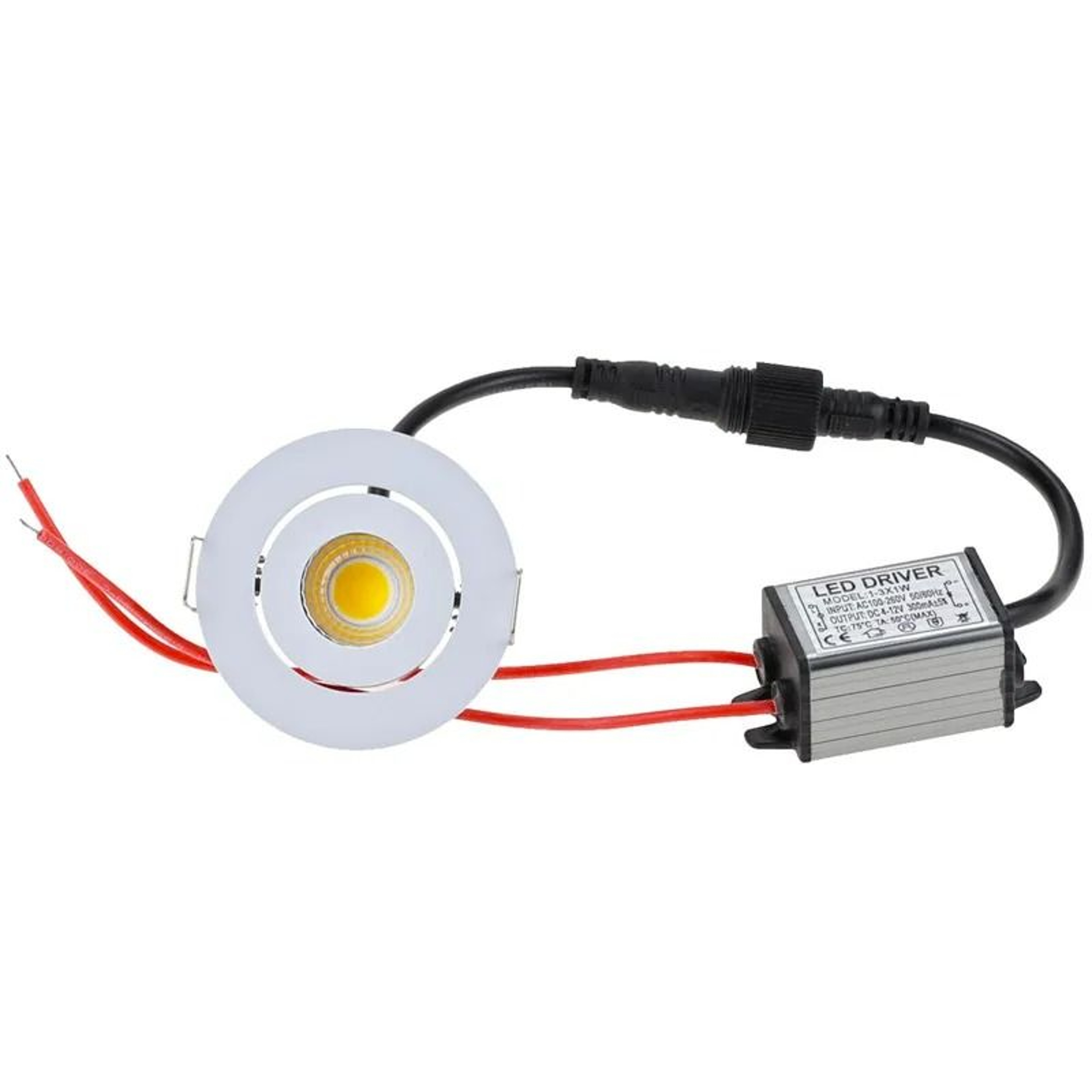 3W IP65 Waterproof Recessed LED Downlight Spotlight 1