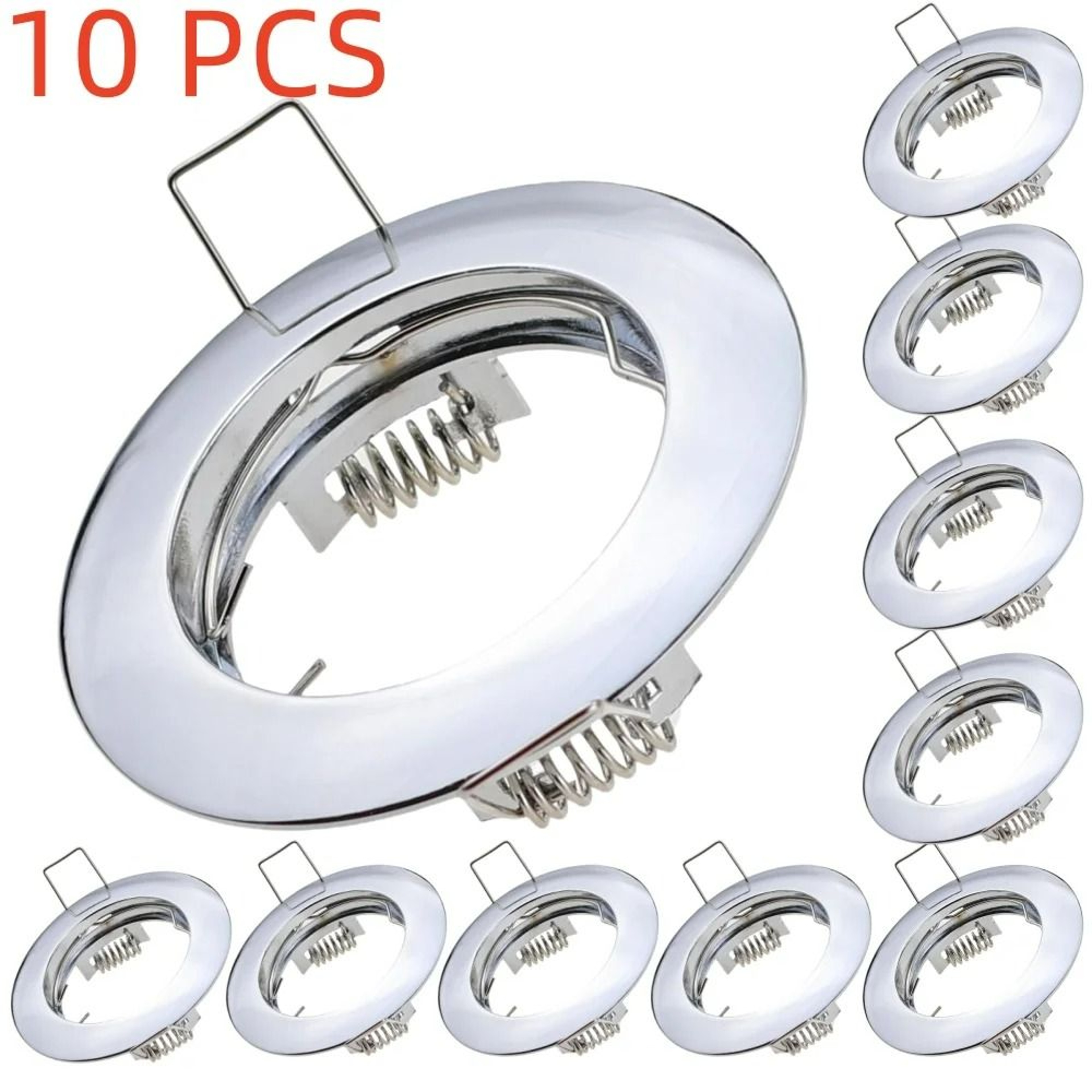 Recessed Downlight Mount Frame 10Pack GU10  MR16 Bracket Holder 6