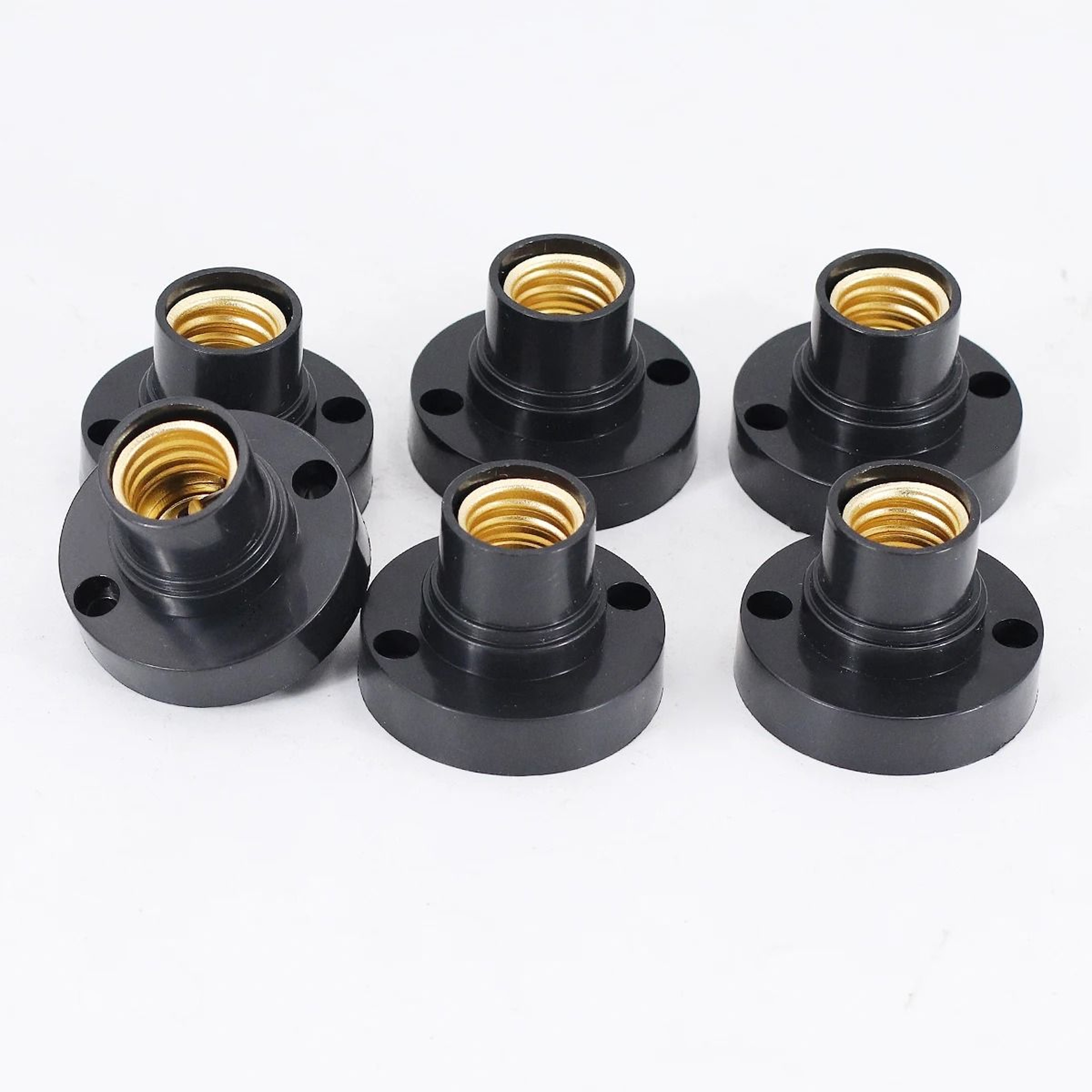 E14 Screw Light Bulb Socket Lamp Base Holder 6Pack 2