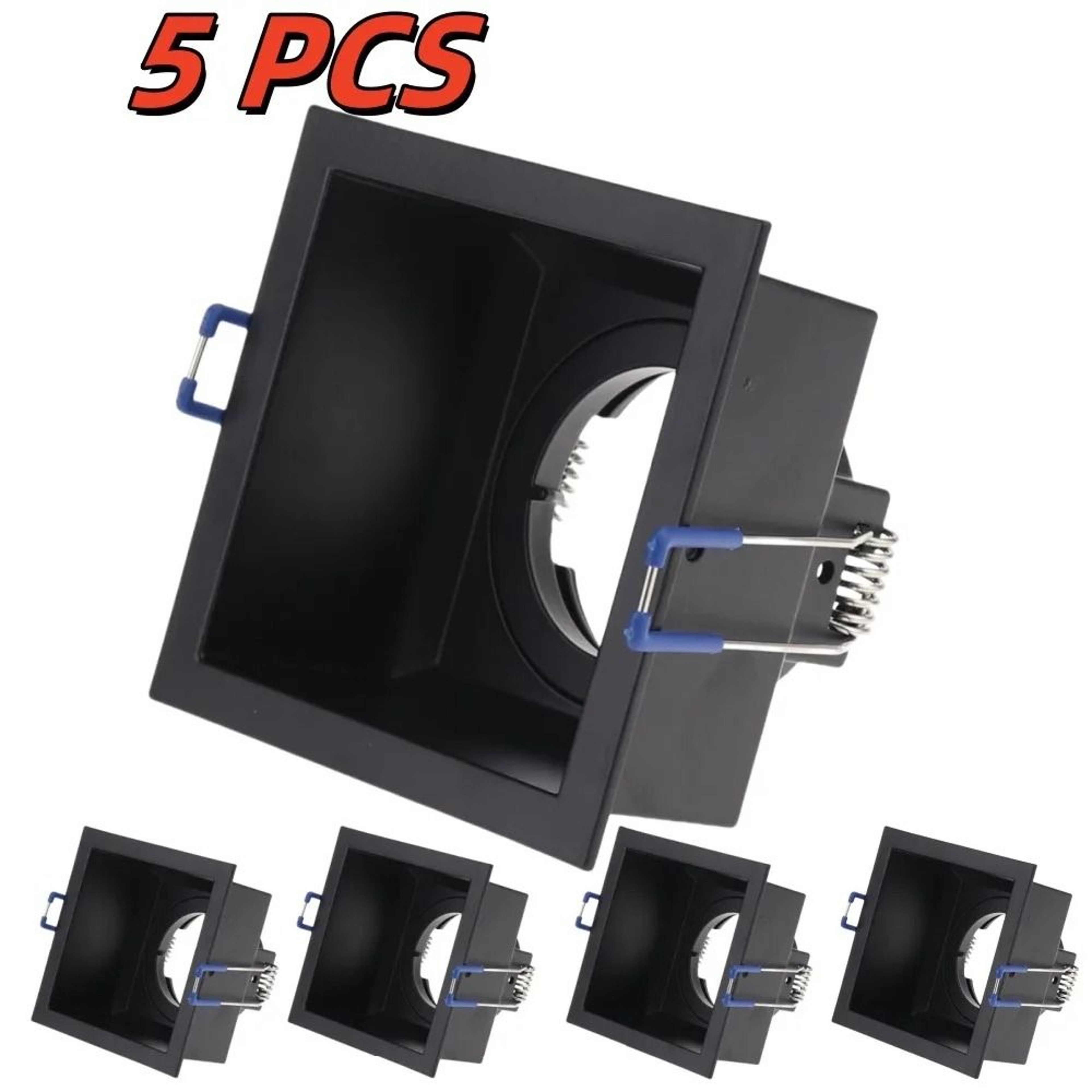 Recessed LED Downlight Bracket Spotlight Frame 5Pack GU10  MR16 5