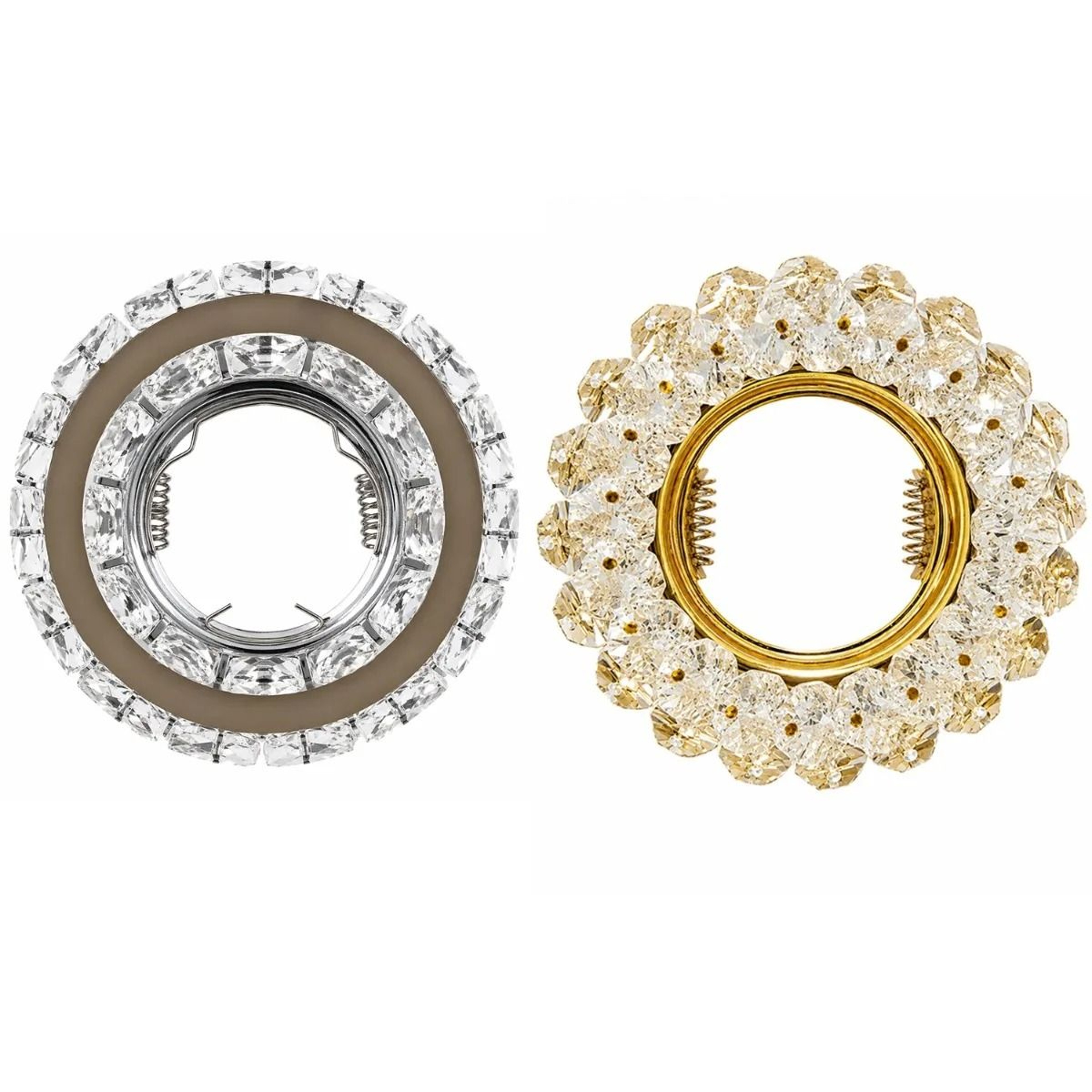 Recessed Crystal LED Downlight Spotlight Frame 1