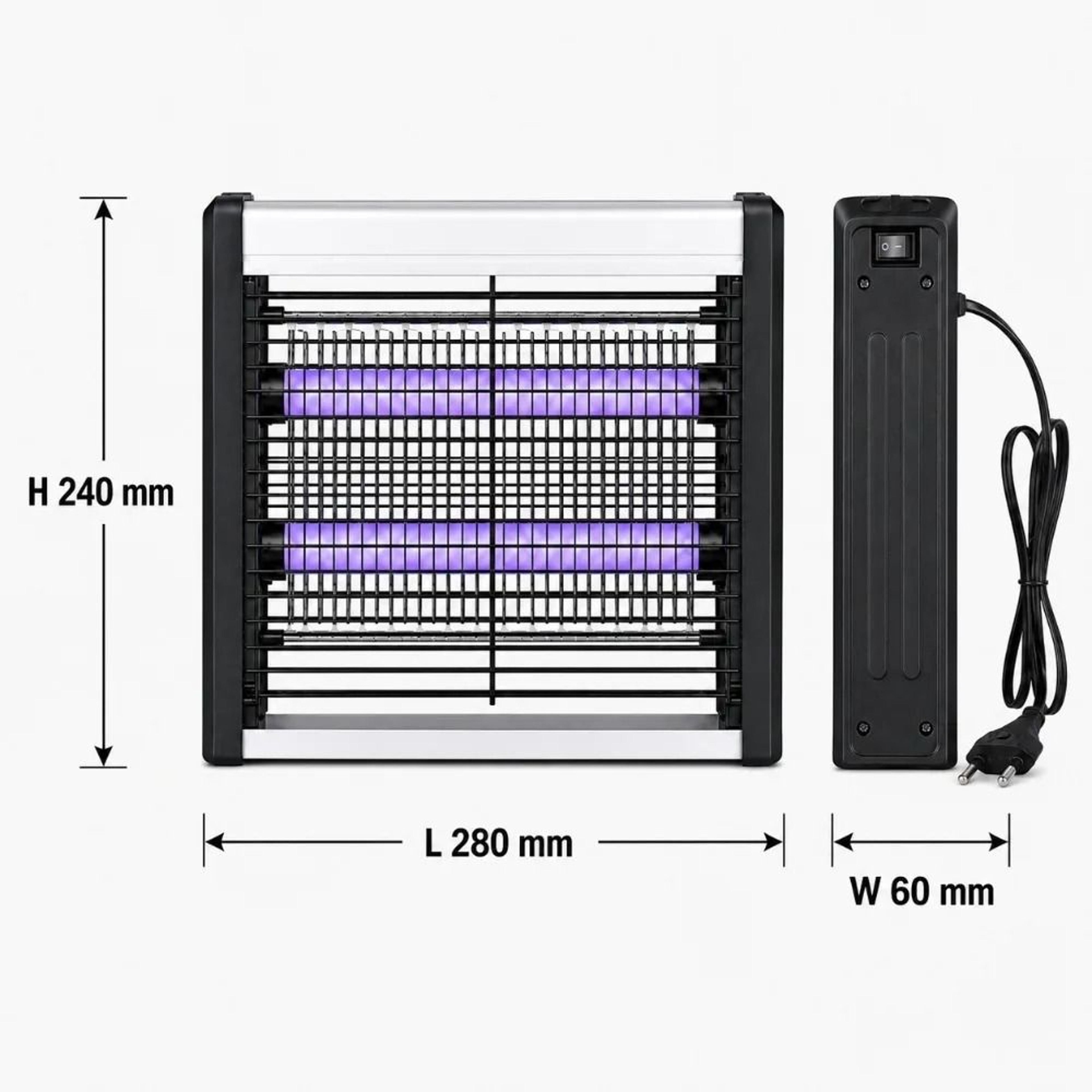 Electric Mosquito Trap Lamp  Indoor Insect Killer Silent Sticky Board 11