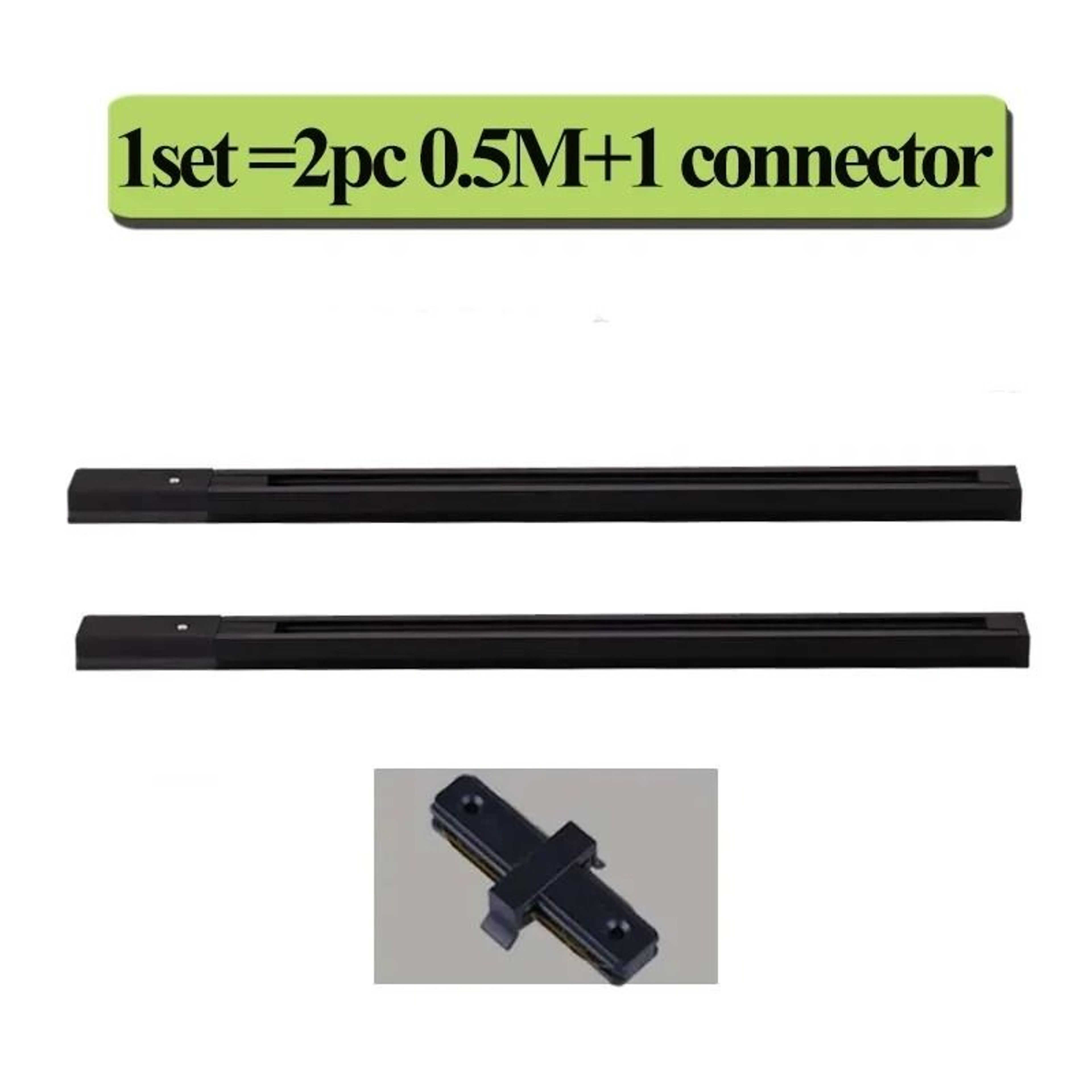 164 Ft 05 M 2Wire LED Track Light Rail  Universal Connector System 10