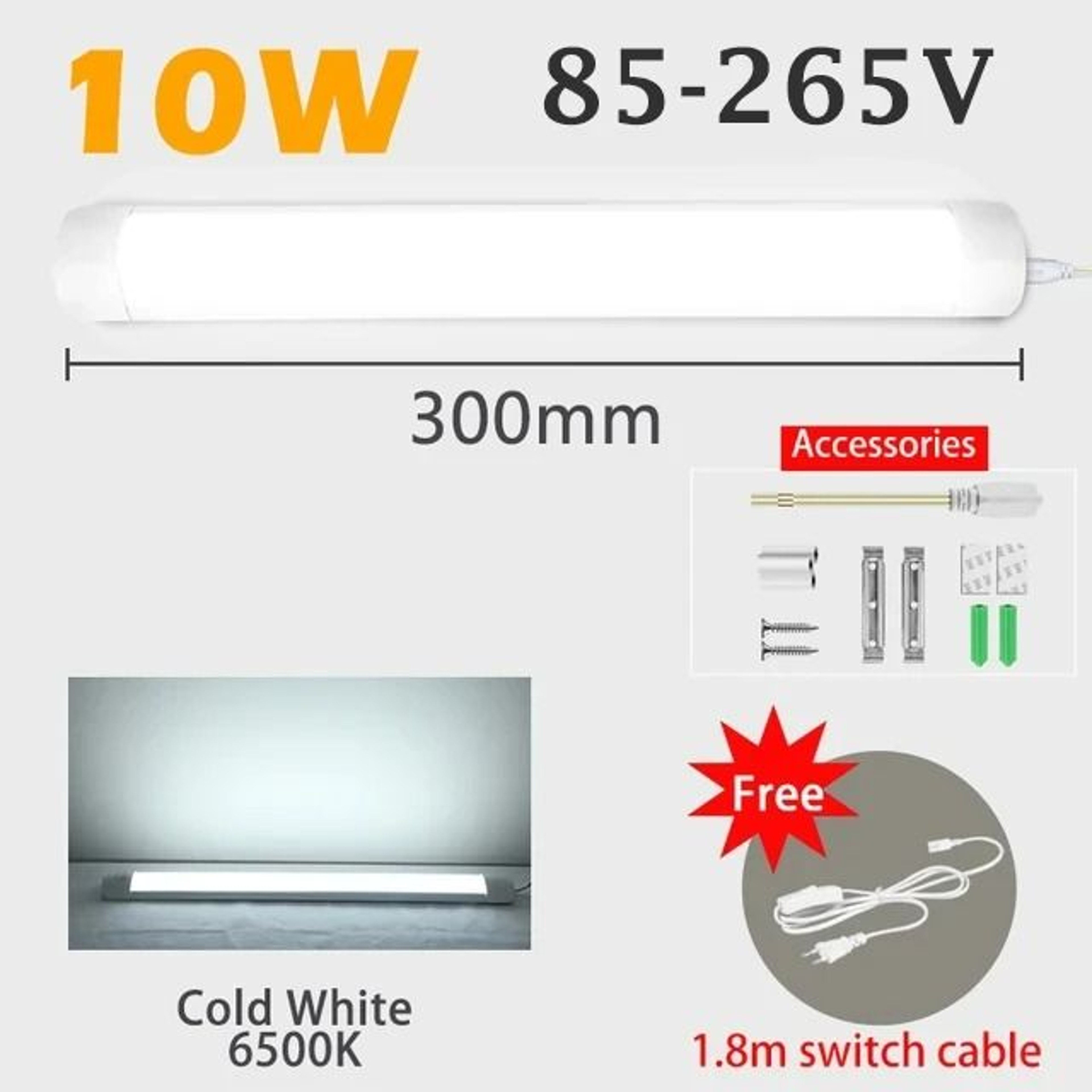 UltraSlim Linkable LED Under Cabinet Light Bar 9