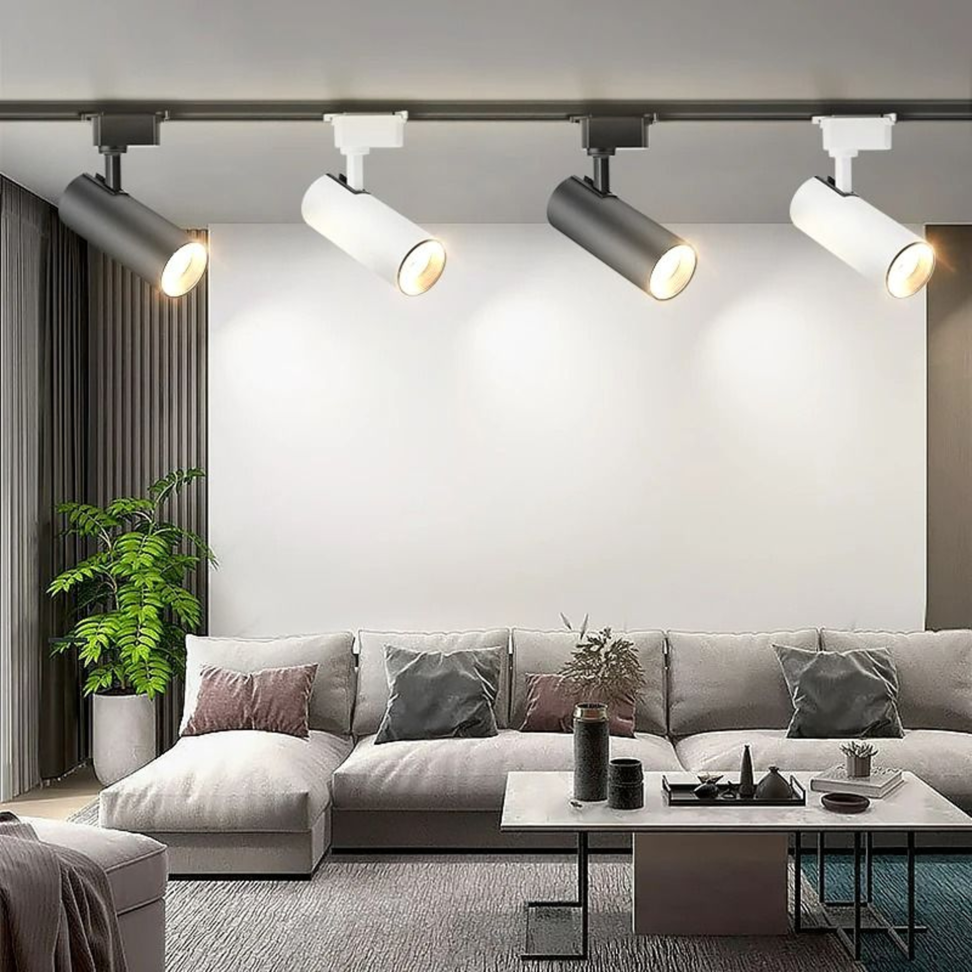 Modern Adjustable LED Track Lighting Rail Kit 1