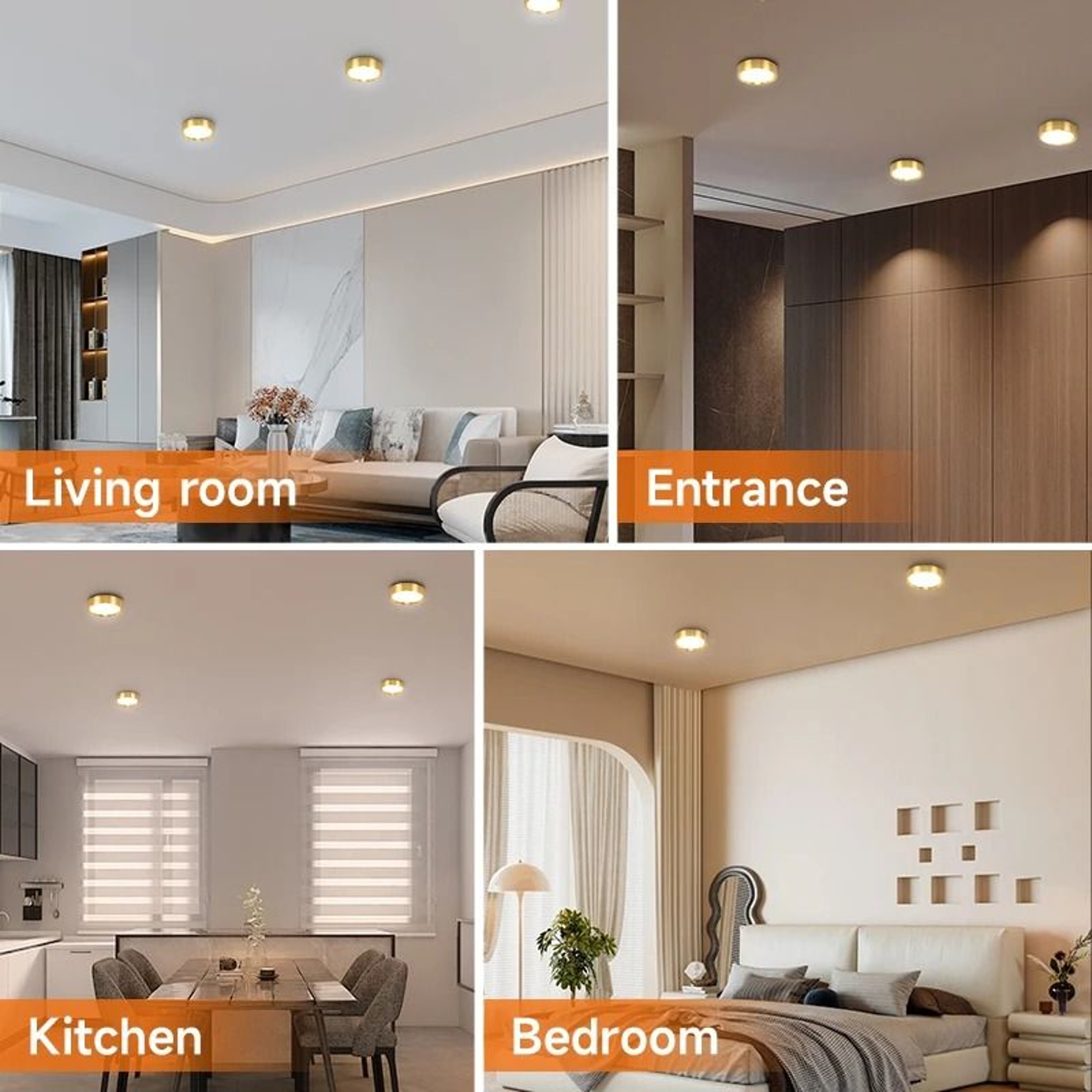 Modern Cylindrical Tricolor SurfaceMounted LED Spotlight 3