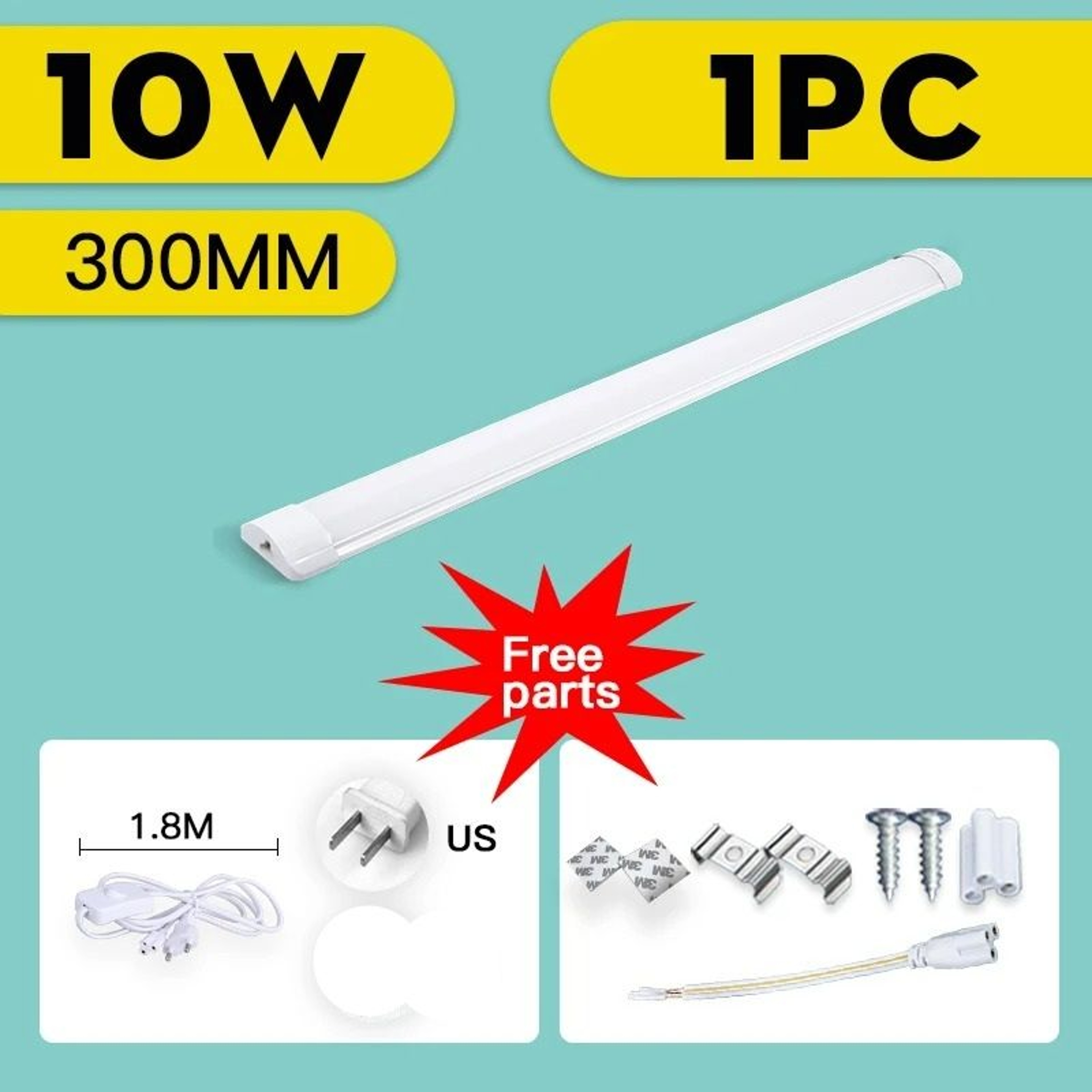 UltraSlim PlugIn LED Under Cabinet  Closet Light Bar 7