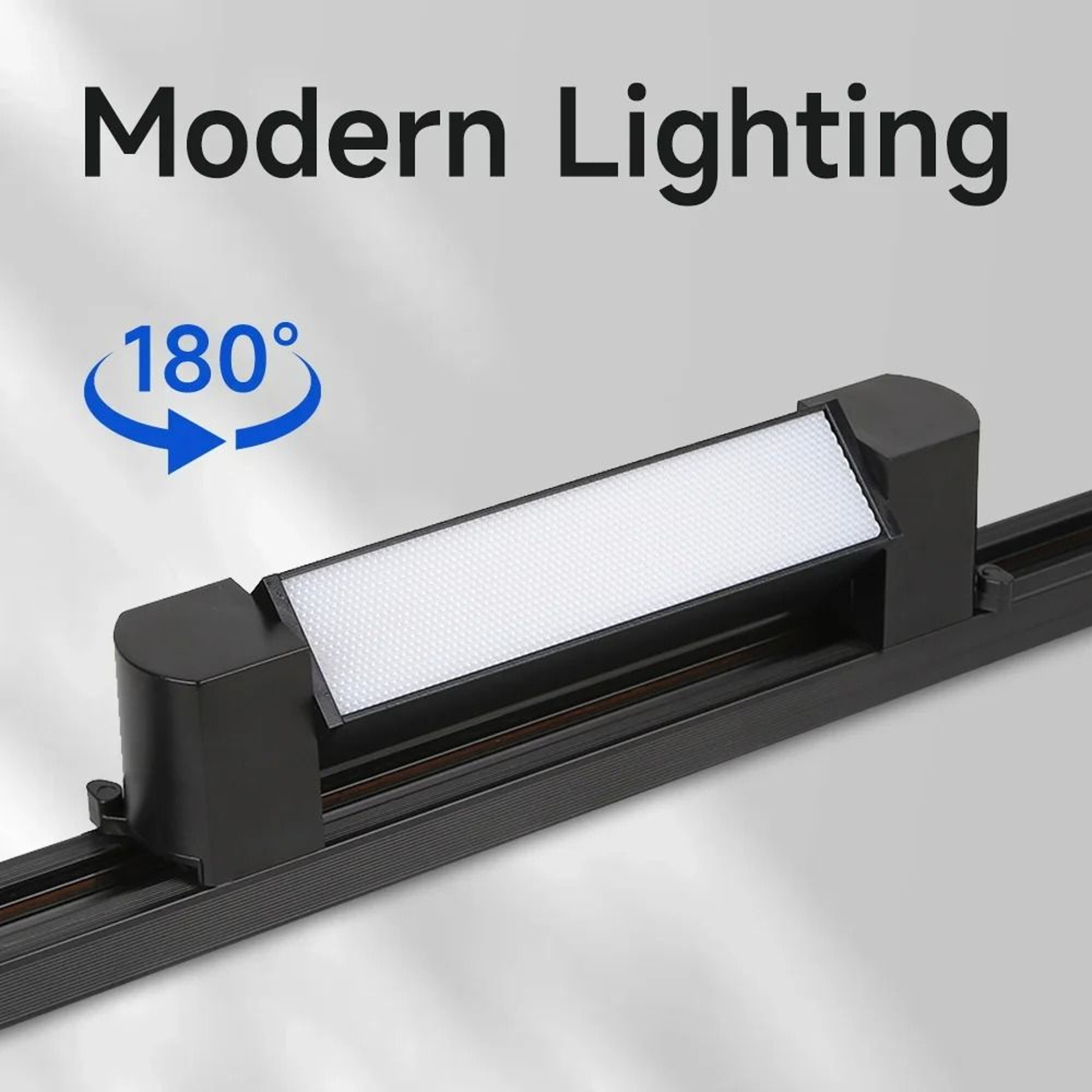 Modern Tricolor Linear Track Floodlight Fixture 3