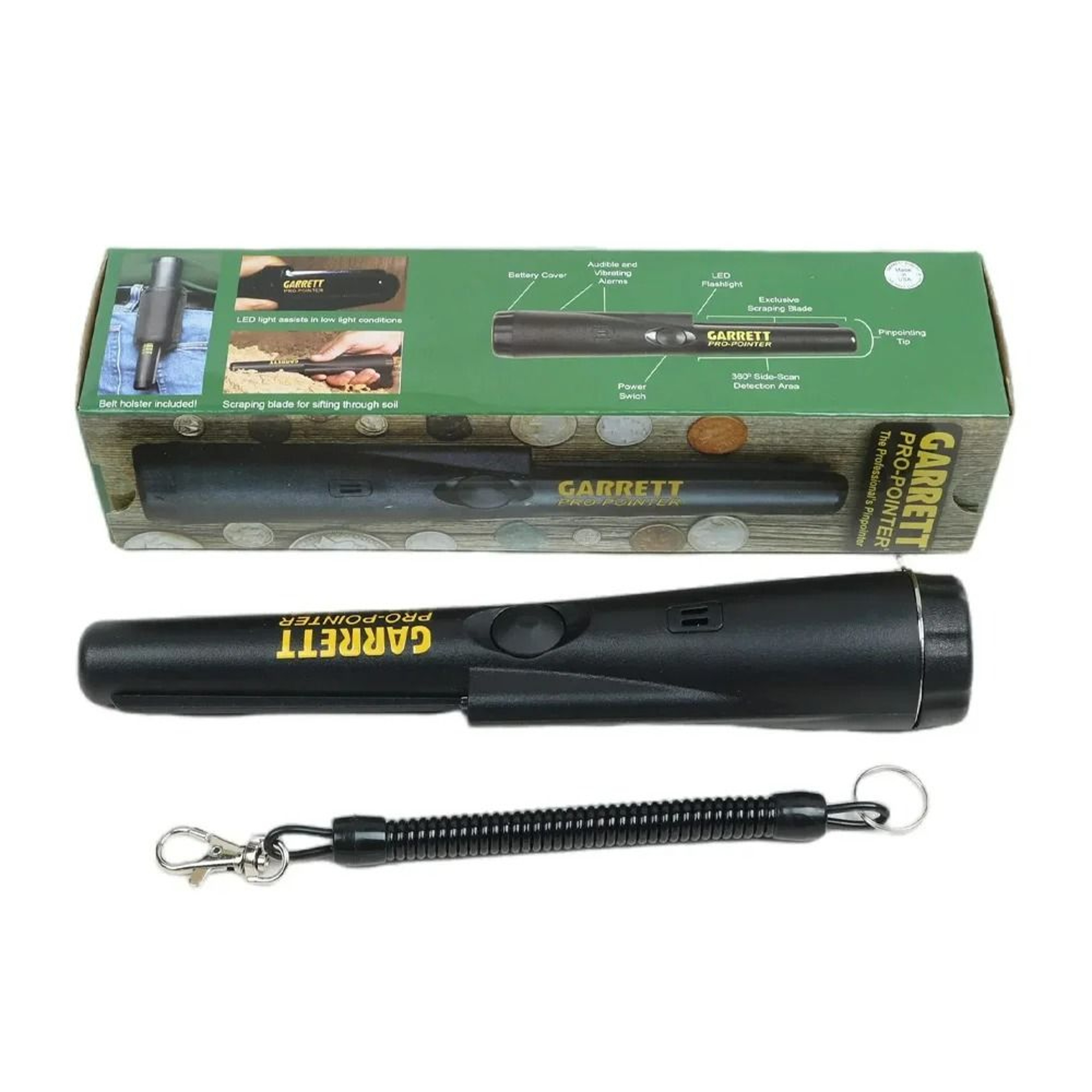 Professional 360 Waterproof Handheld Metal Detector Pinpointer 7