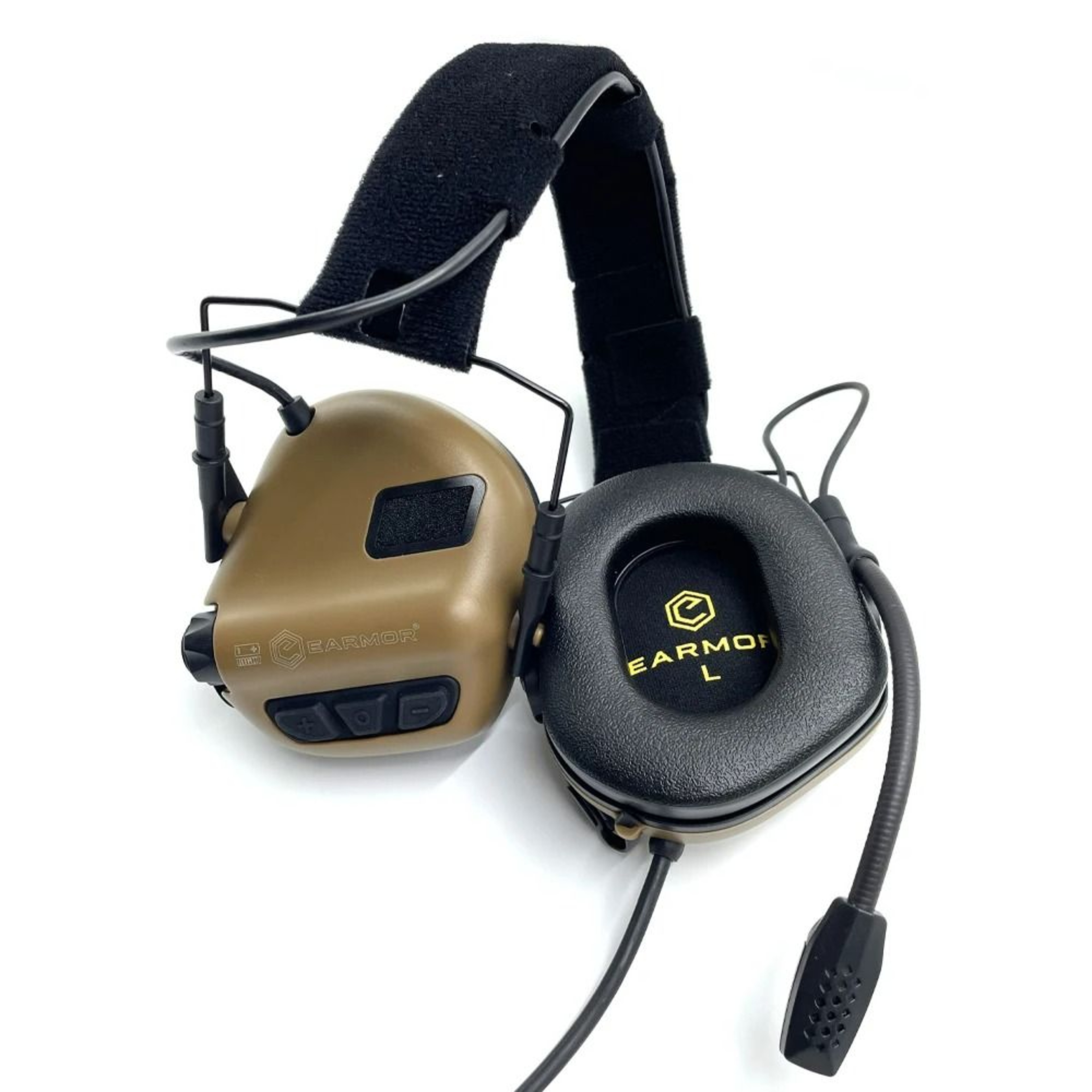 Professional Tactical Electronic Shooting Earmuffs  ARC Rail Headset 3