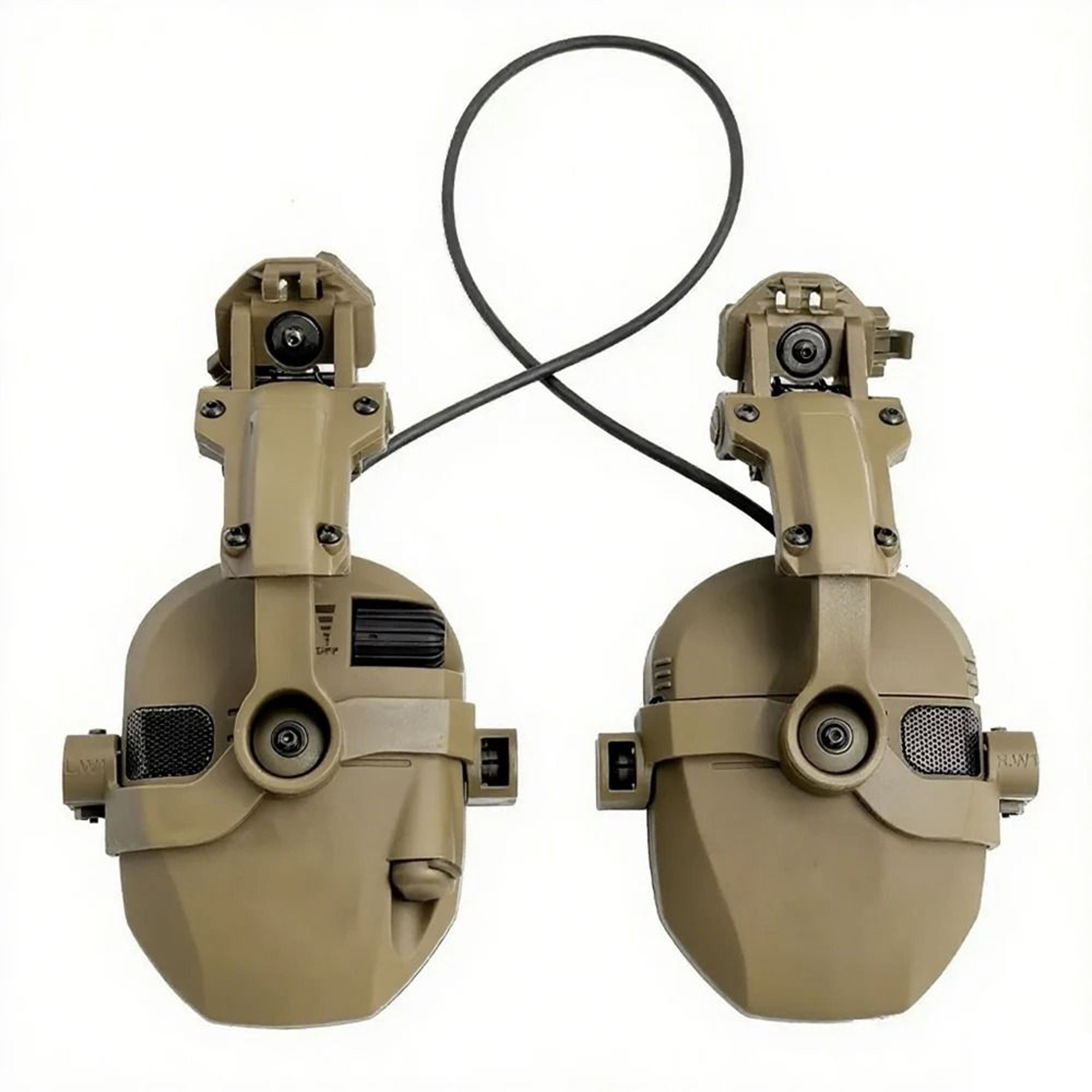 Tactical HelmetMounted Active Electronic Shooting Earmuffs 7