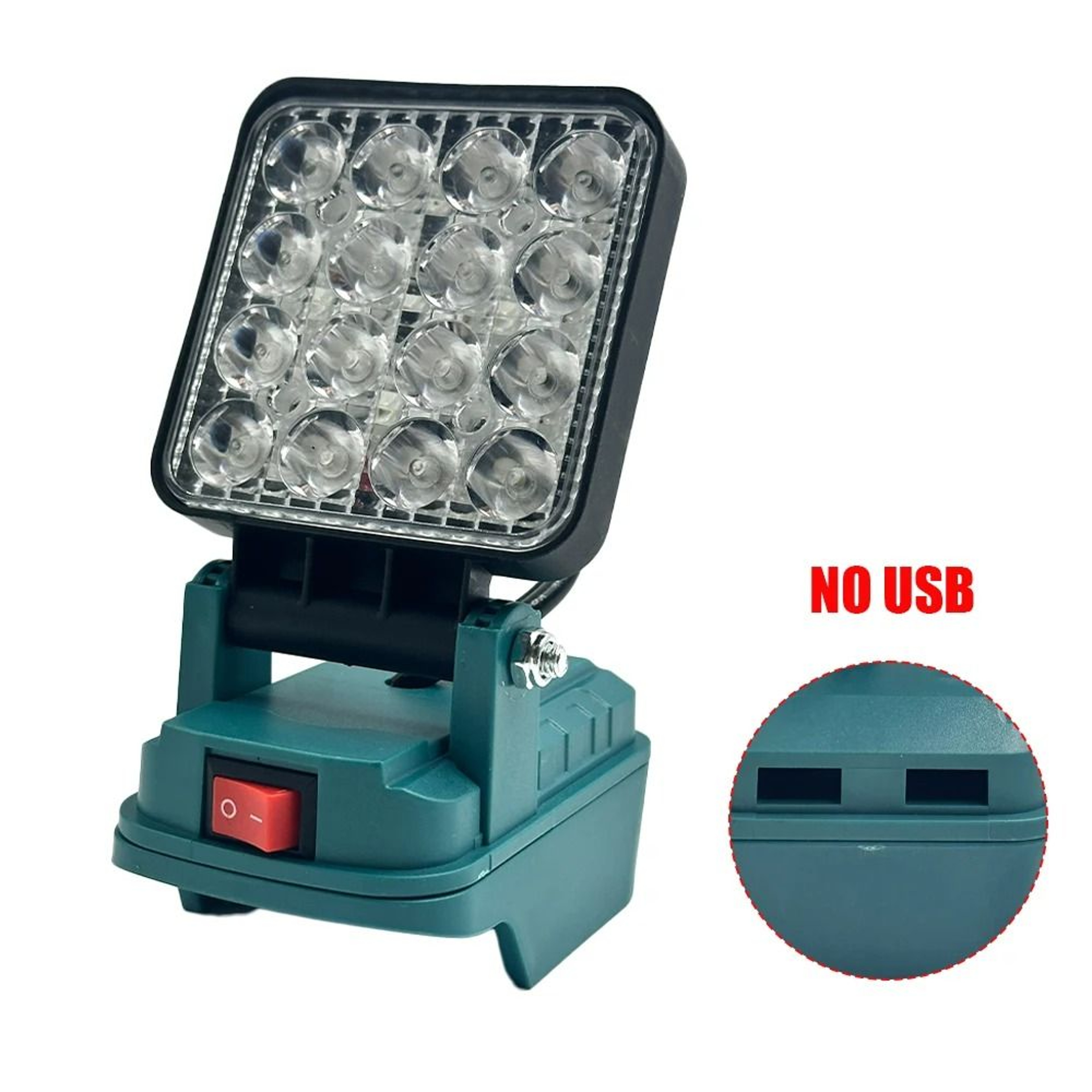 Cordless 3Inch LED Work Light  Emergency Lantern For 144V18V Lithium Battery 8