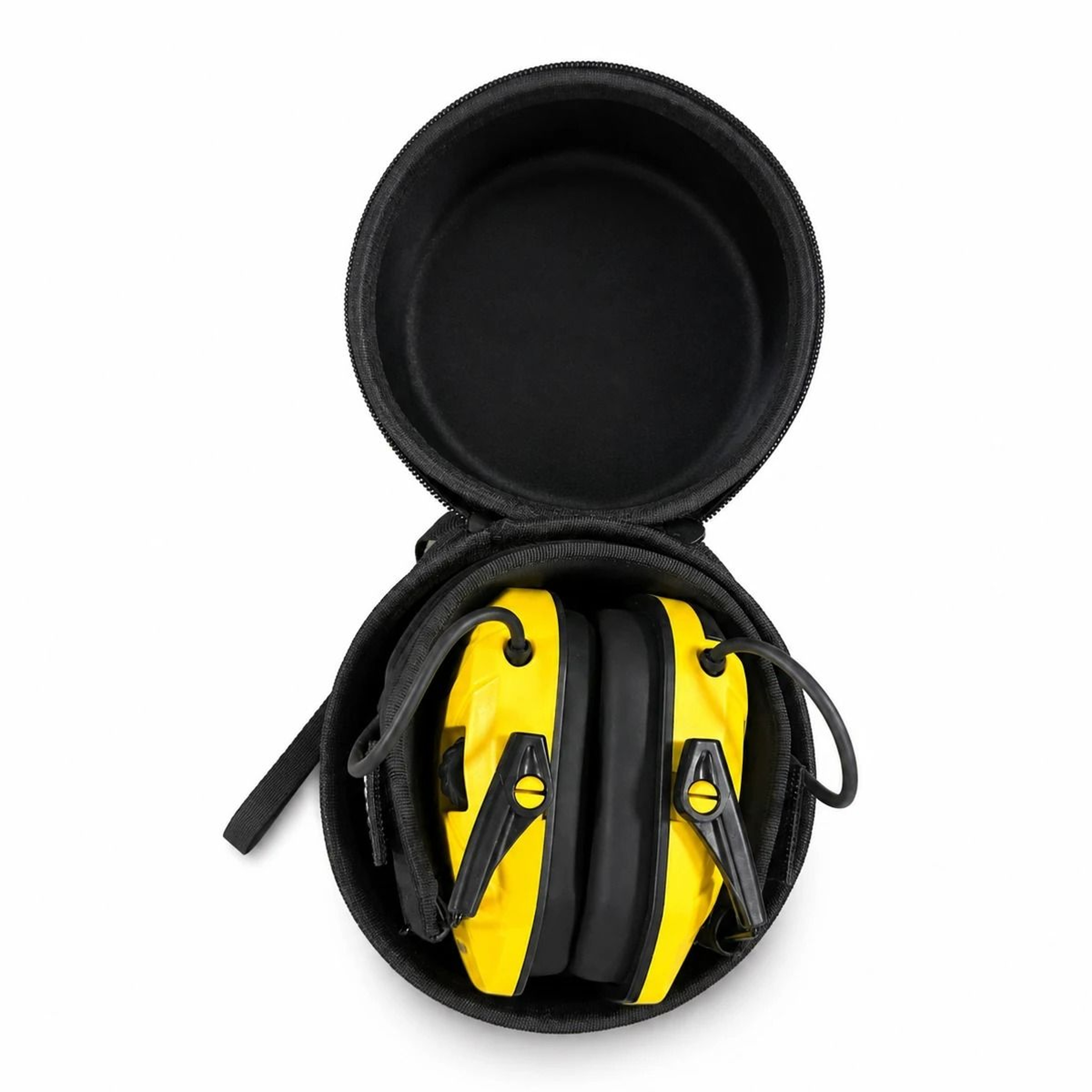 Tactical Electronic Shooting Earmuffs  Sound Amplification Headset With Storage Bag 18