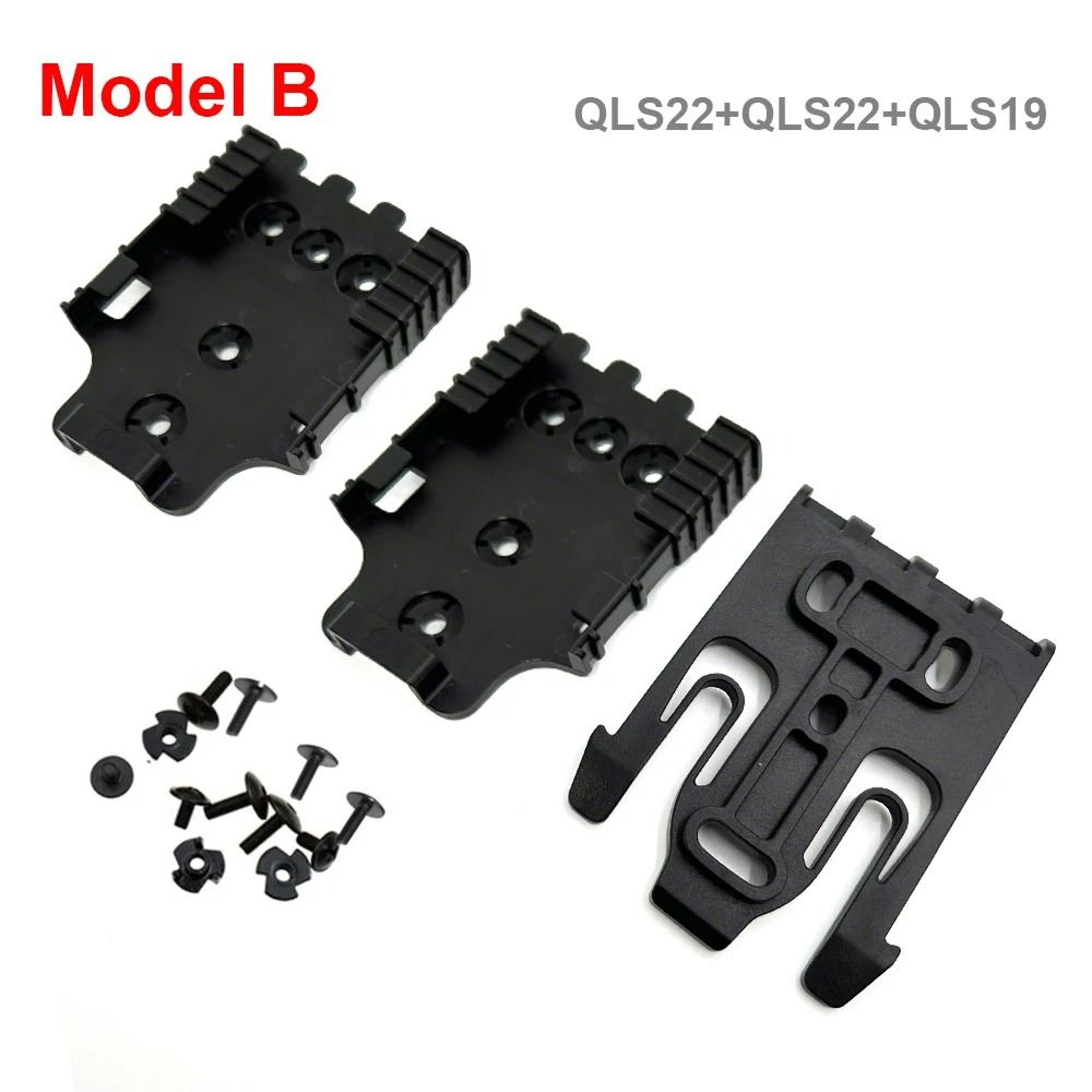 Quick Locking System Holster Fork  Duty Receiver Plate Set 7