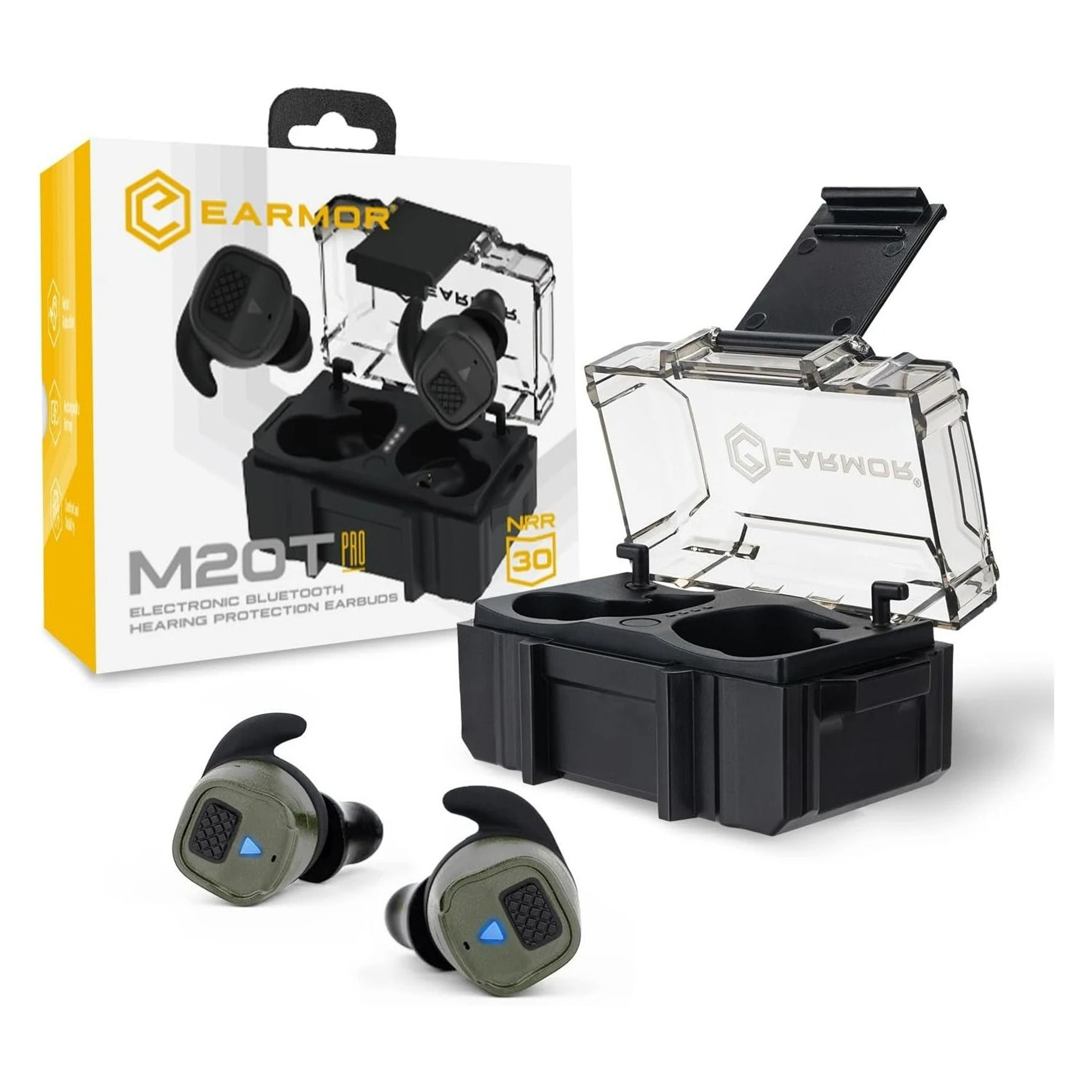 InEar Electronic Tactical Hearing Protection Earbuds With Bluetooth  Ambient Sound Amplification 8