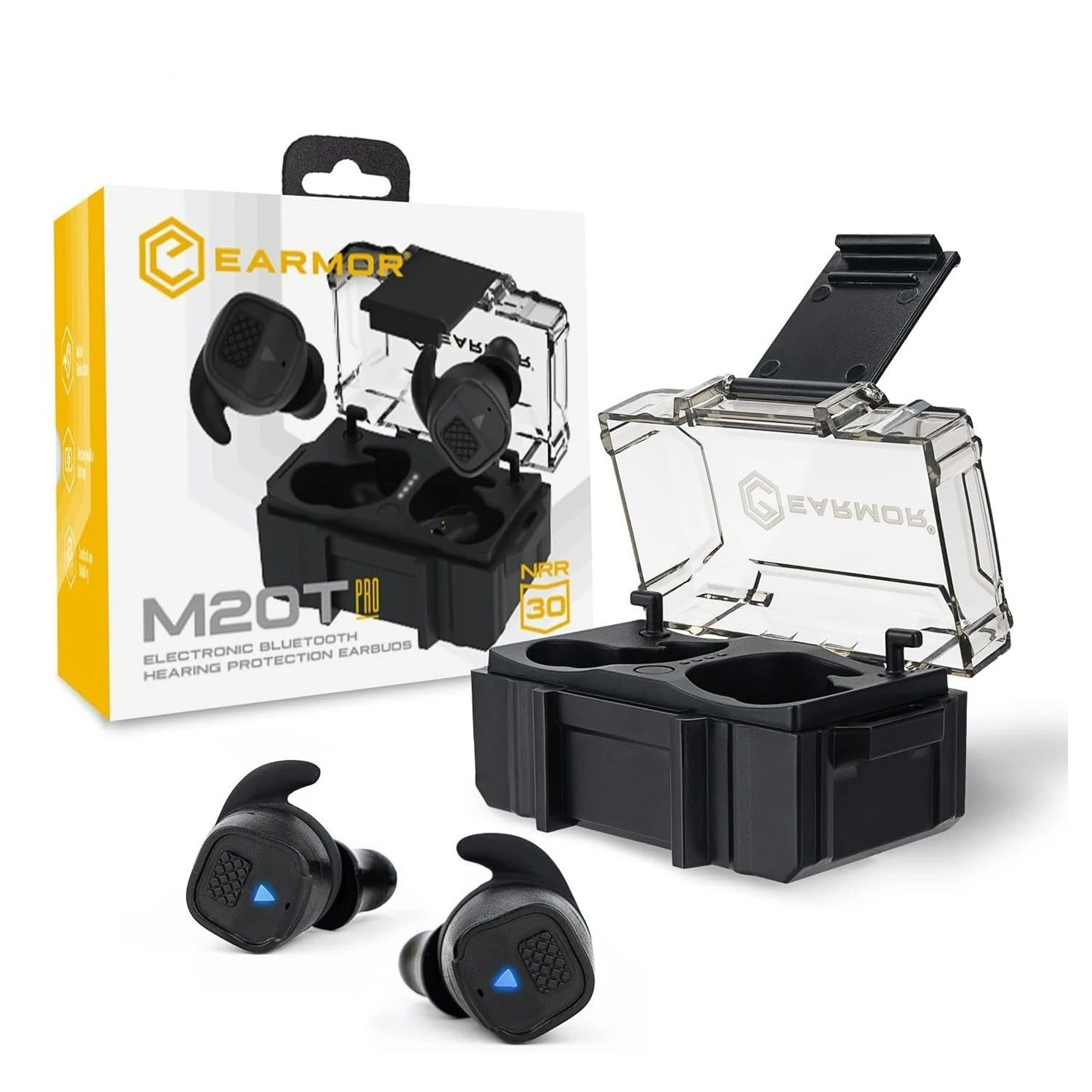InEar Electronic Tactical Hearing Protection Earbuds With Bluetooth  Ambient Sound Amplification 0