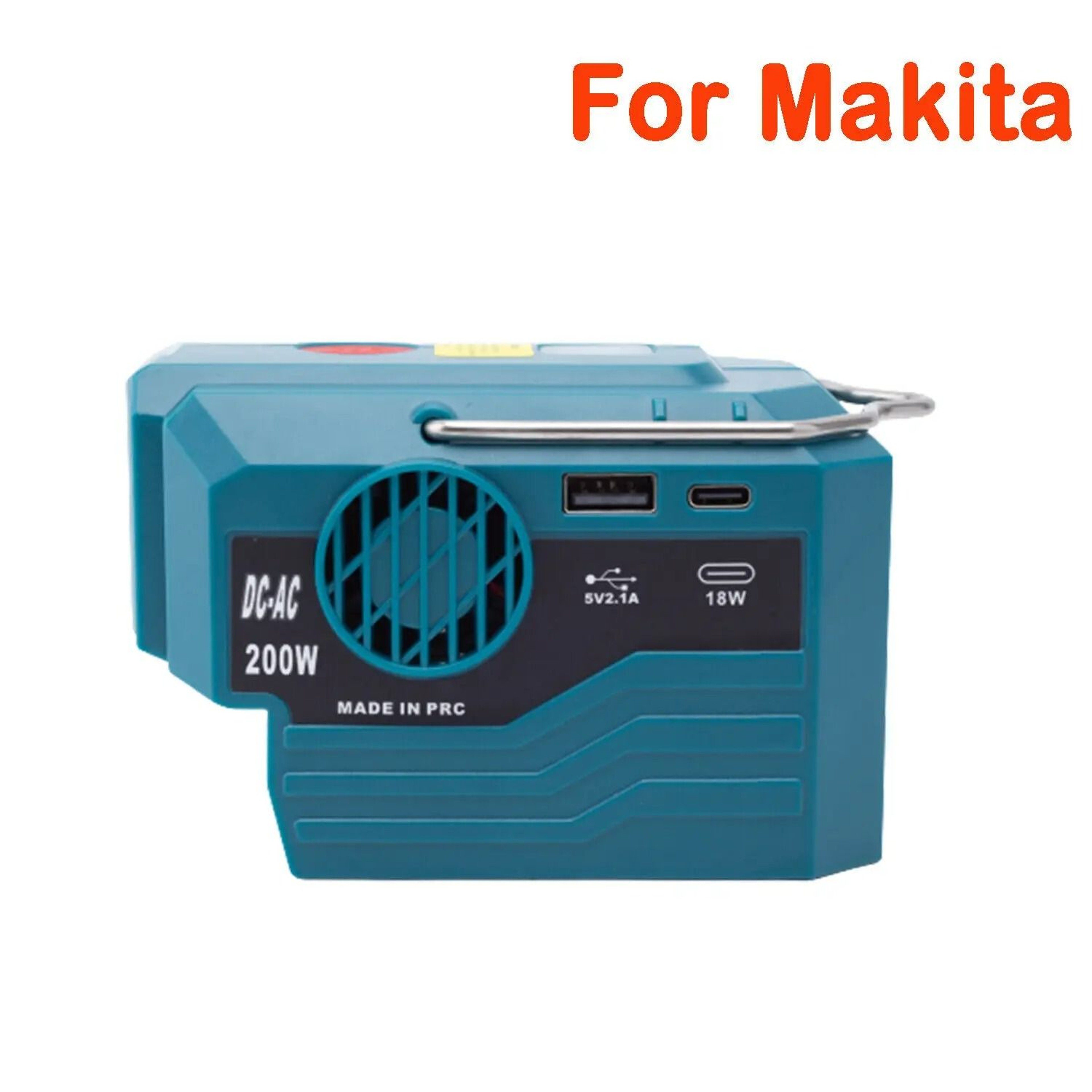 Portable AC Power Inverter  LED Camping Light Generator For 18V20V Lithium Batteries 6