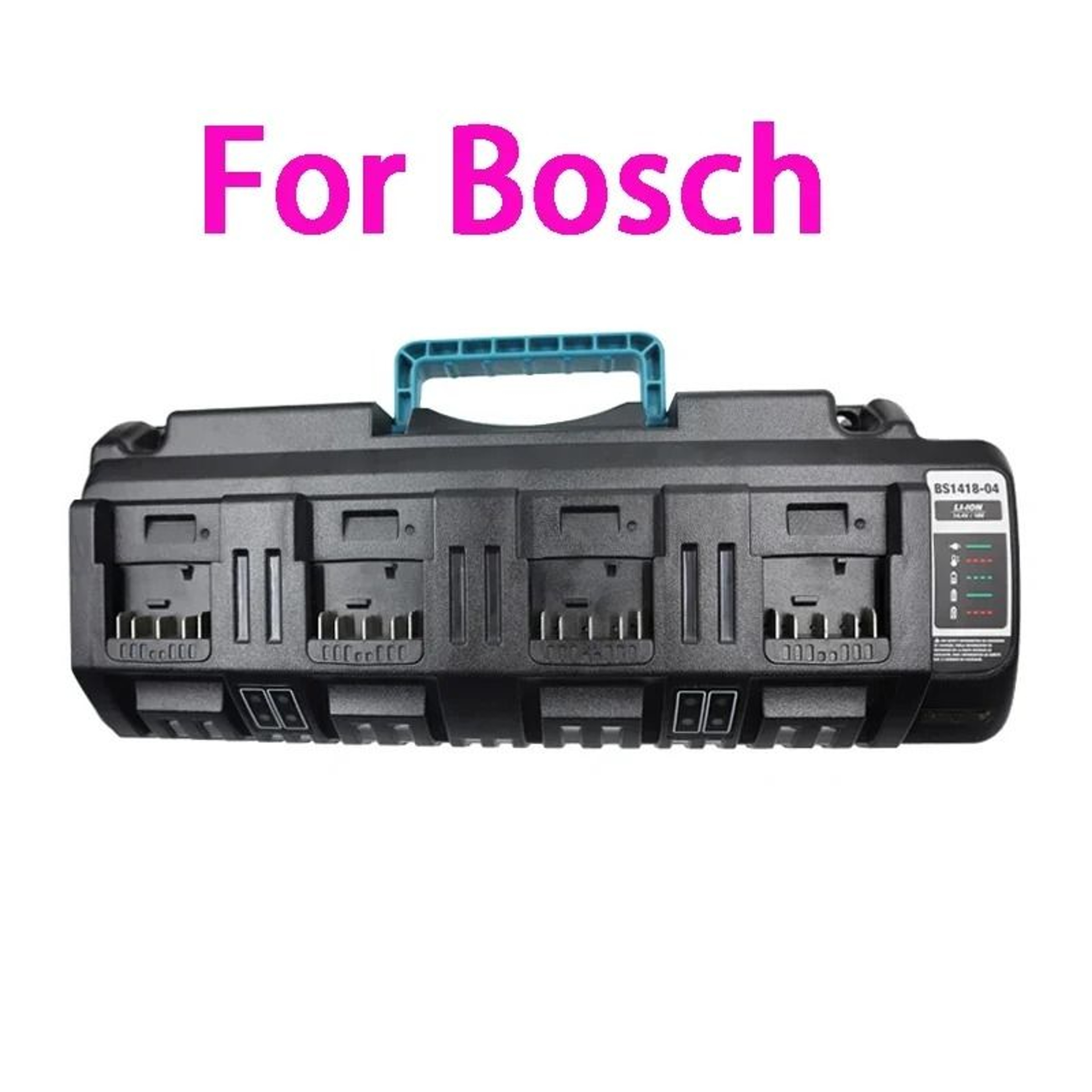 4Port Rapid LithiumIon Battery Charging Station For 144V20V Cordless Tool Batteries 6