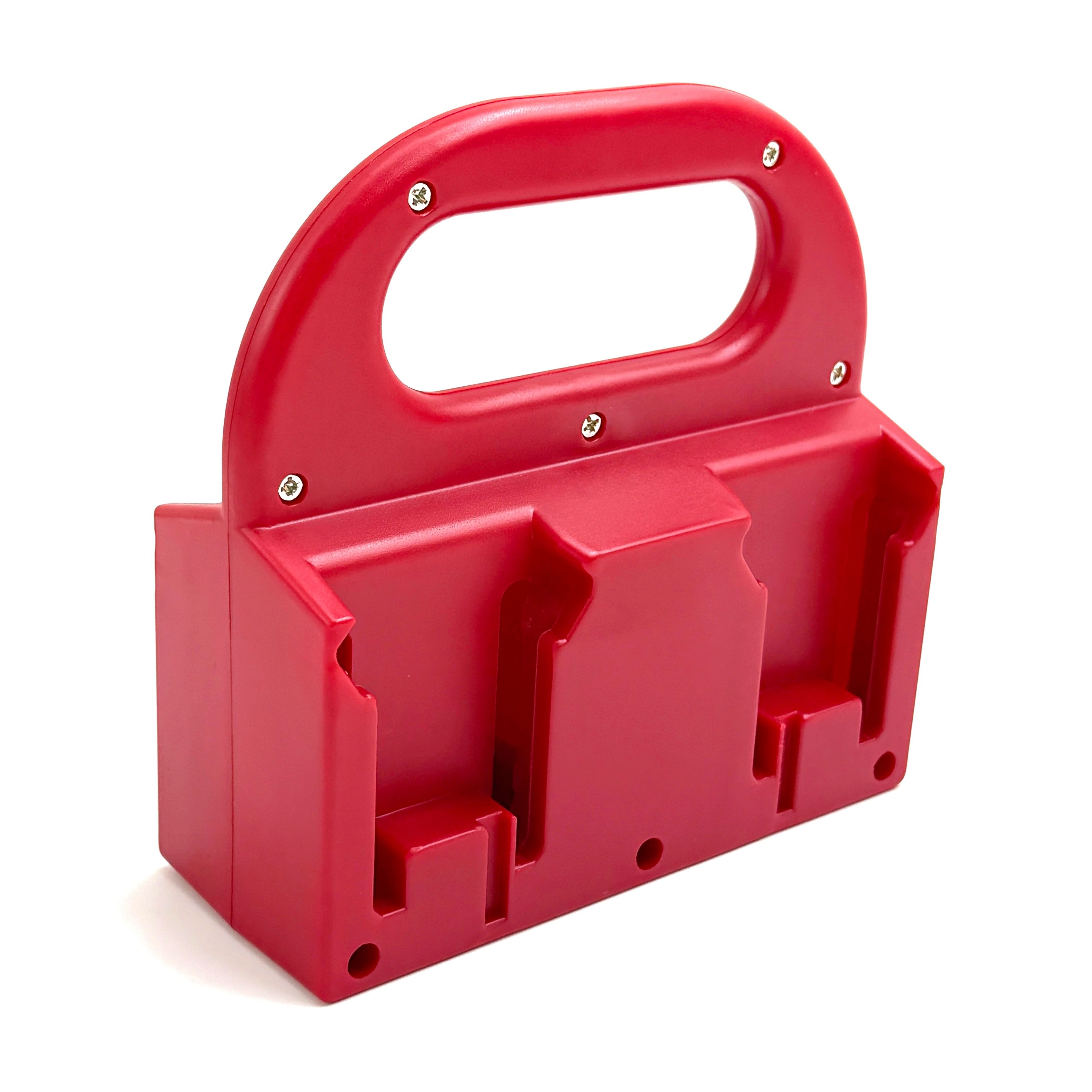 HeavyDuty Wall  Toolbox Battery Mount Dock Holders For 18V Lithium Power Tool Batteries 0