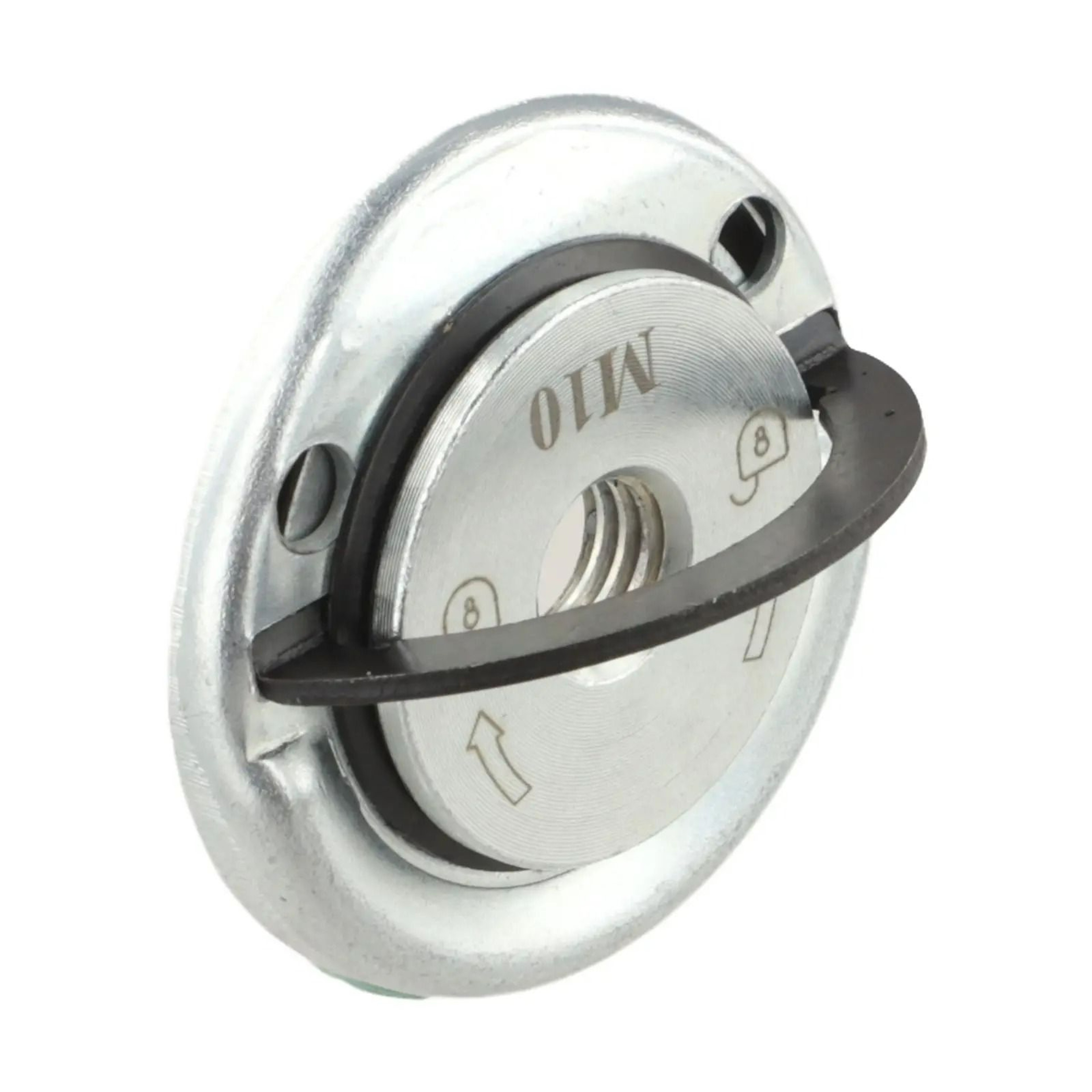 M10 Thread QuickRelease Self Locking Angle Grinder Flange Nut  Clamp Plate 2