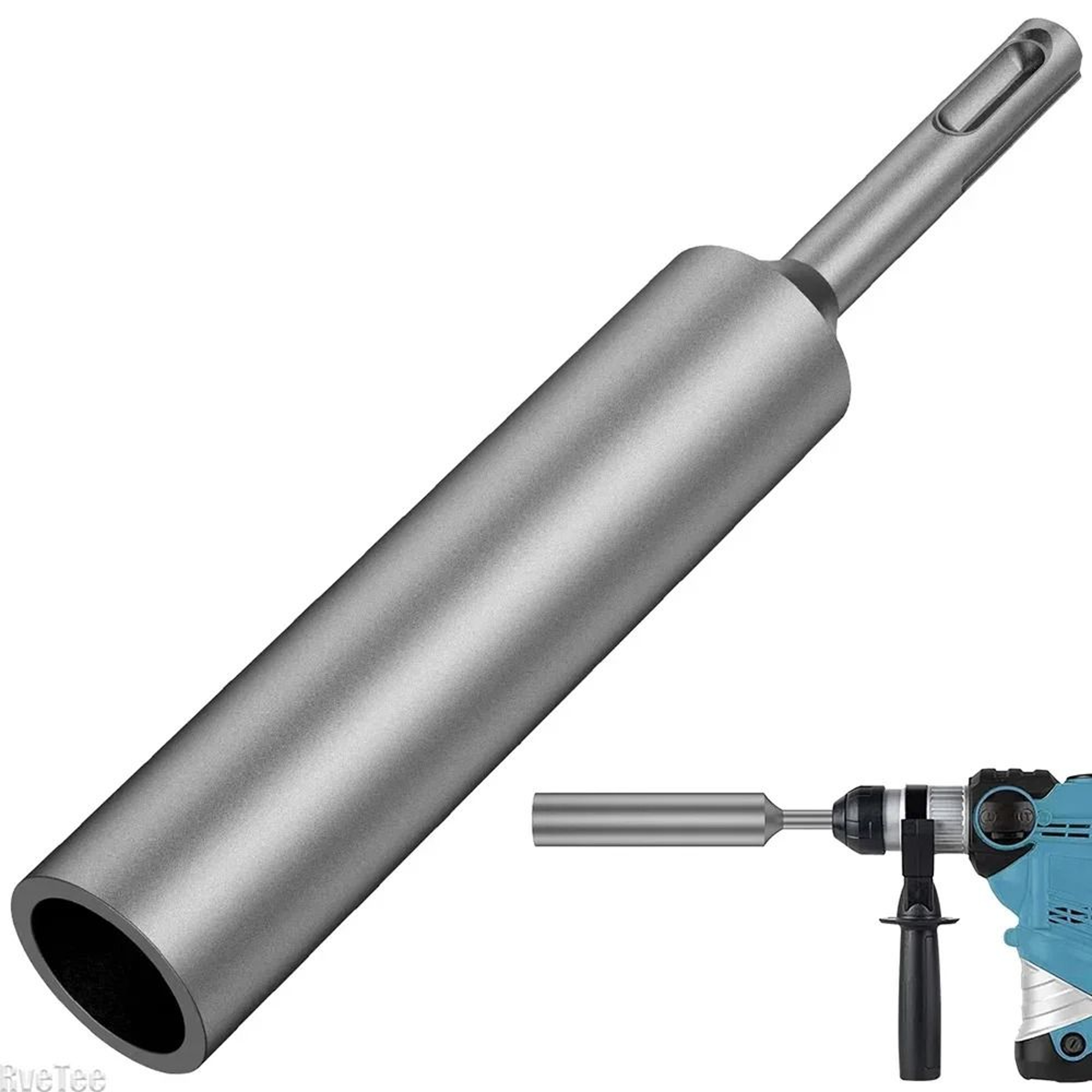SDSPlus HeavyDuty Steel Ground Rod Driver Bit For Rotary Hammer Drills 1