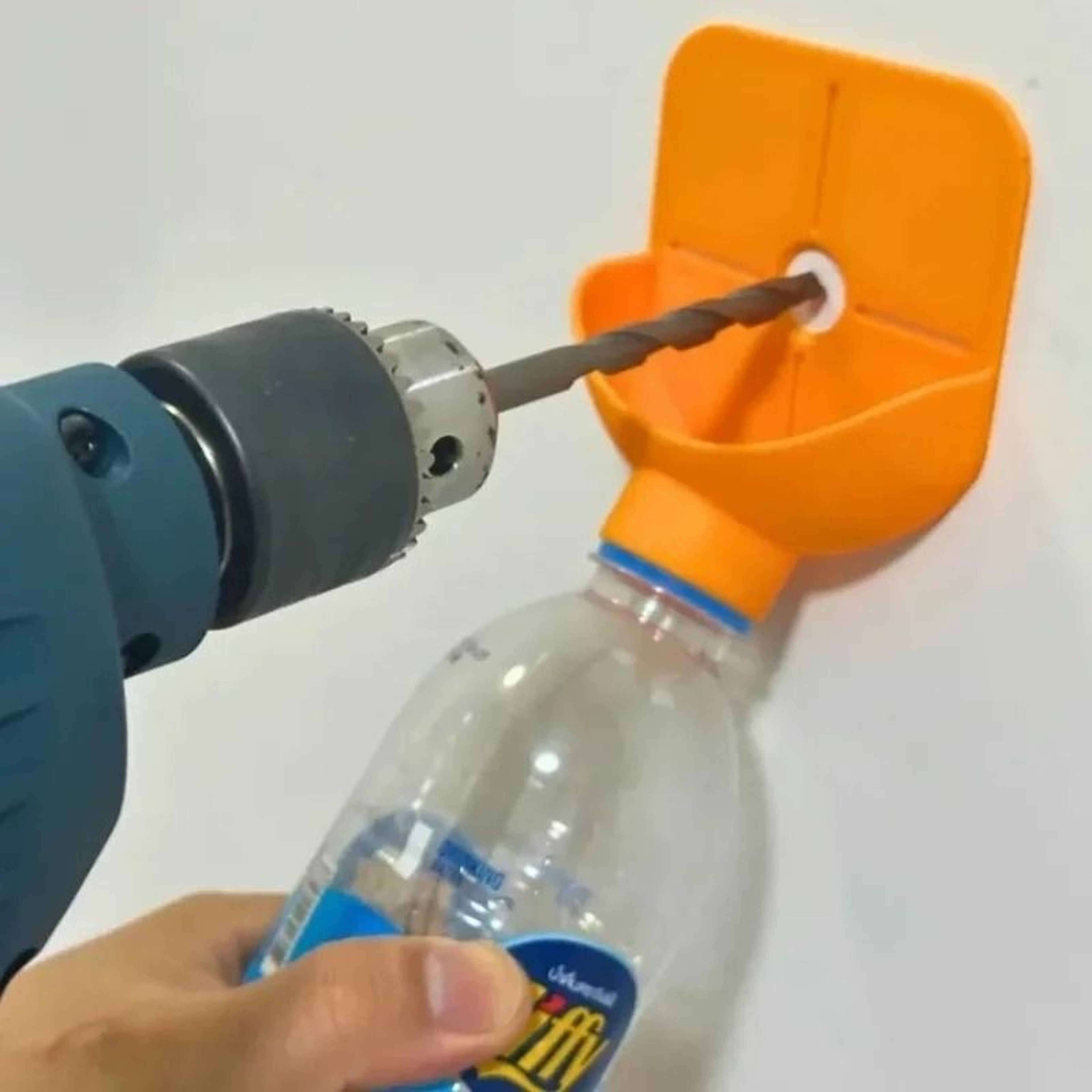 Electric Drill  Impact Hammer Dust Collector Bowl With Transparent Collection Bottle 5