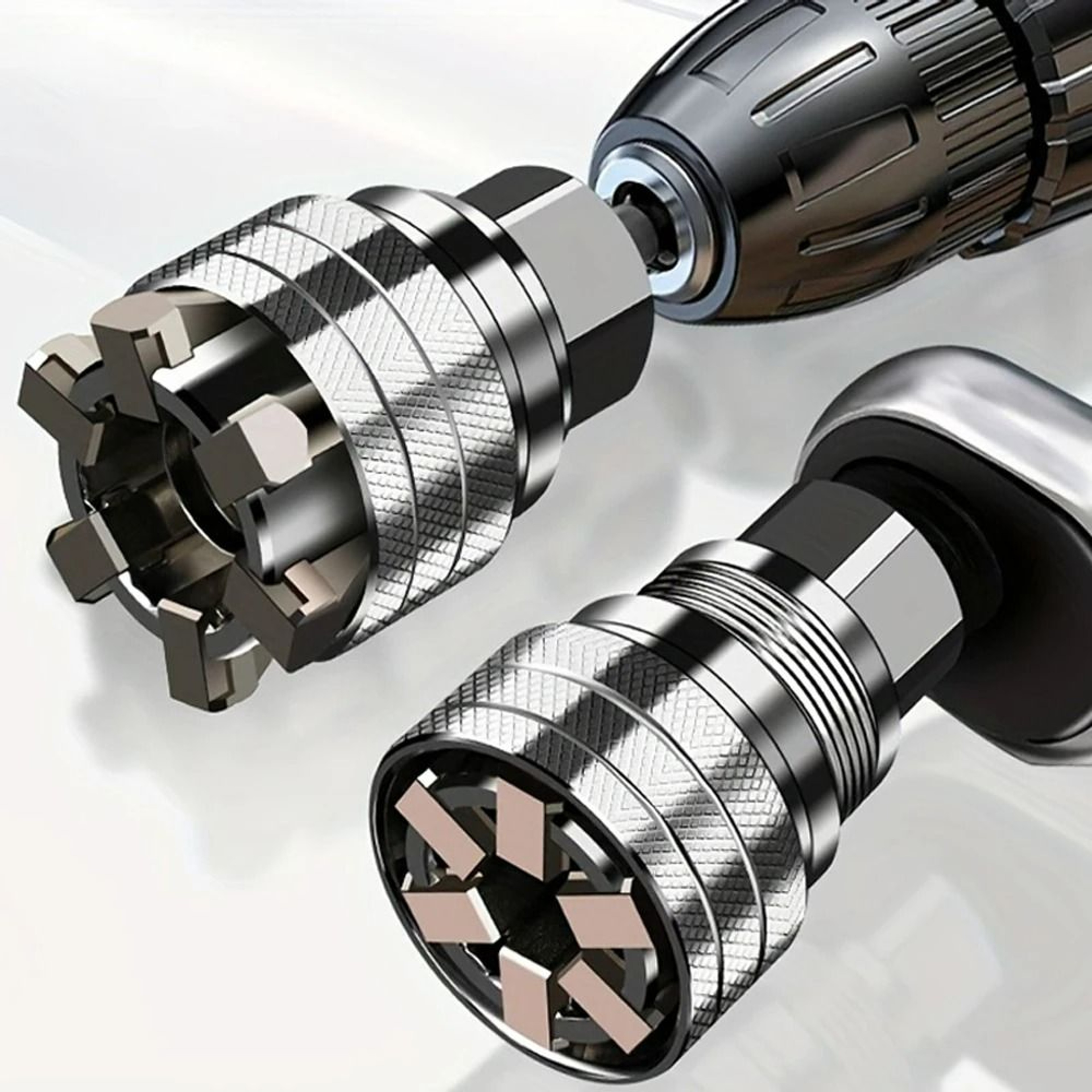 Universal Adjustable Ratchet Socket Wrench Adapter 10 Mm To 19 Mm 0