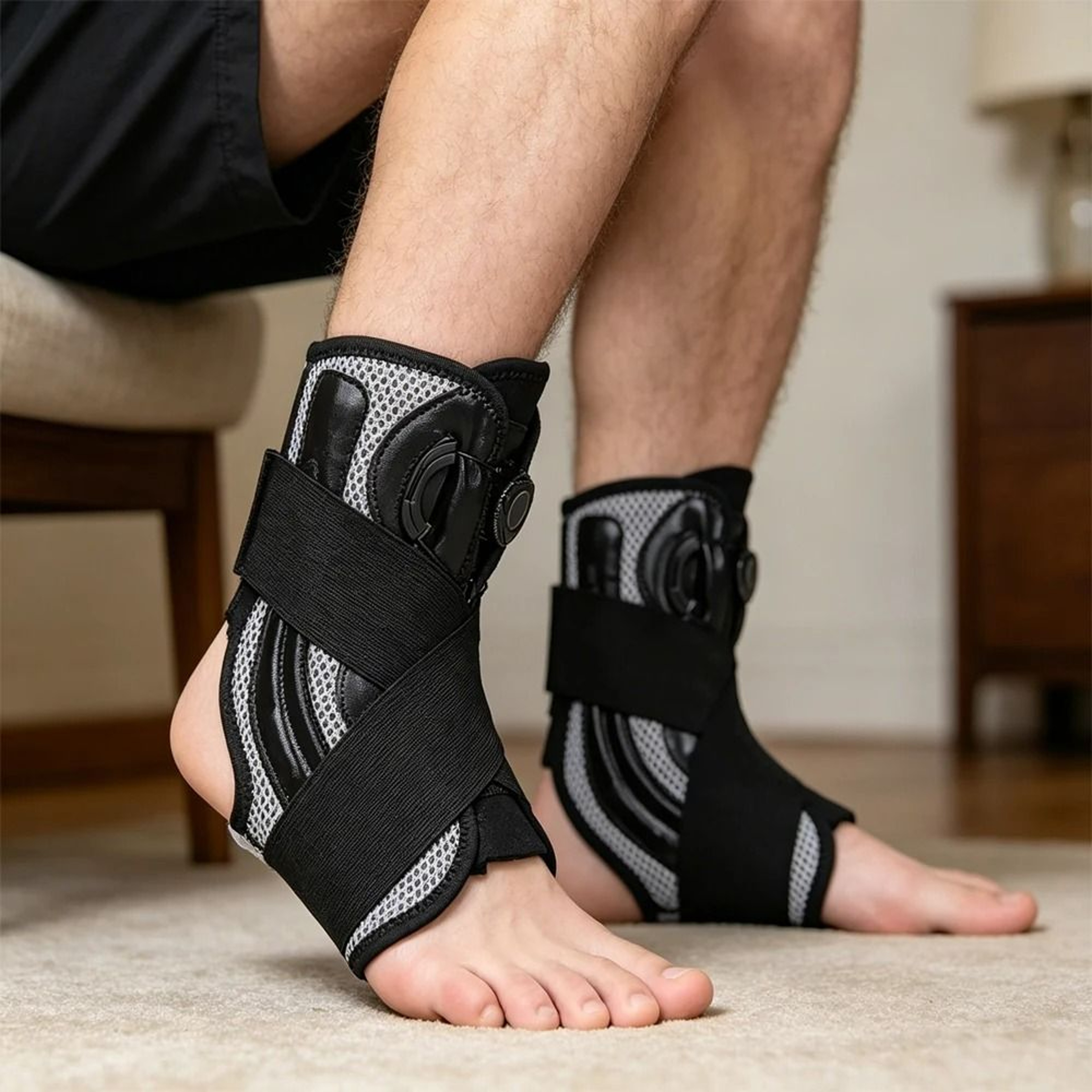 Adjustable Night Splint Orthopedic Foot Brace For Plantar Fasciitis  Heel Support 4