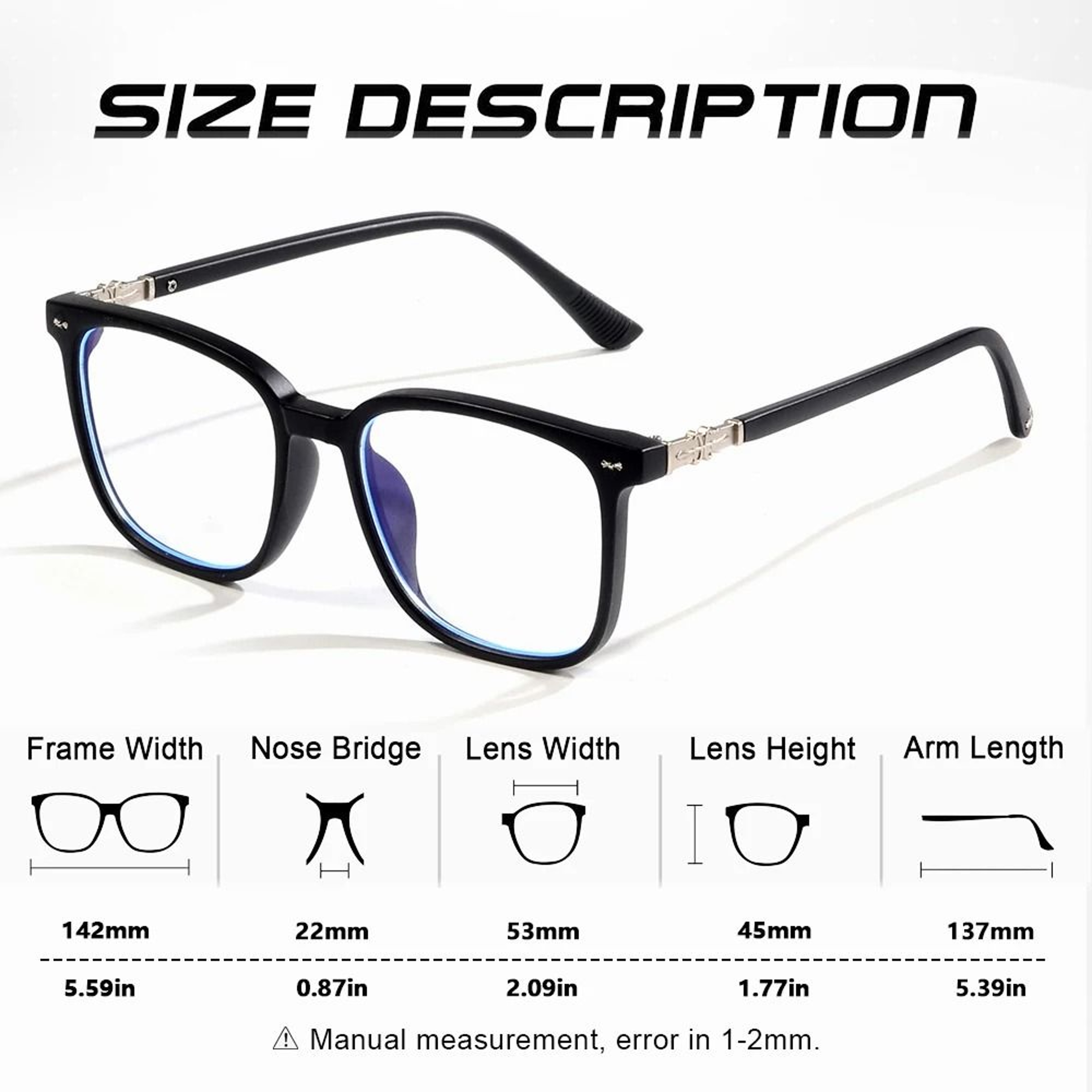 Classic AntiBlue Light Computer  Gaming Glasses 3